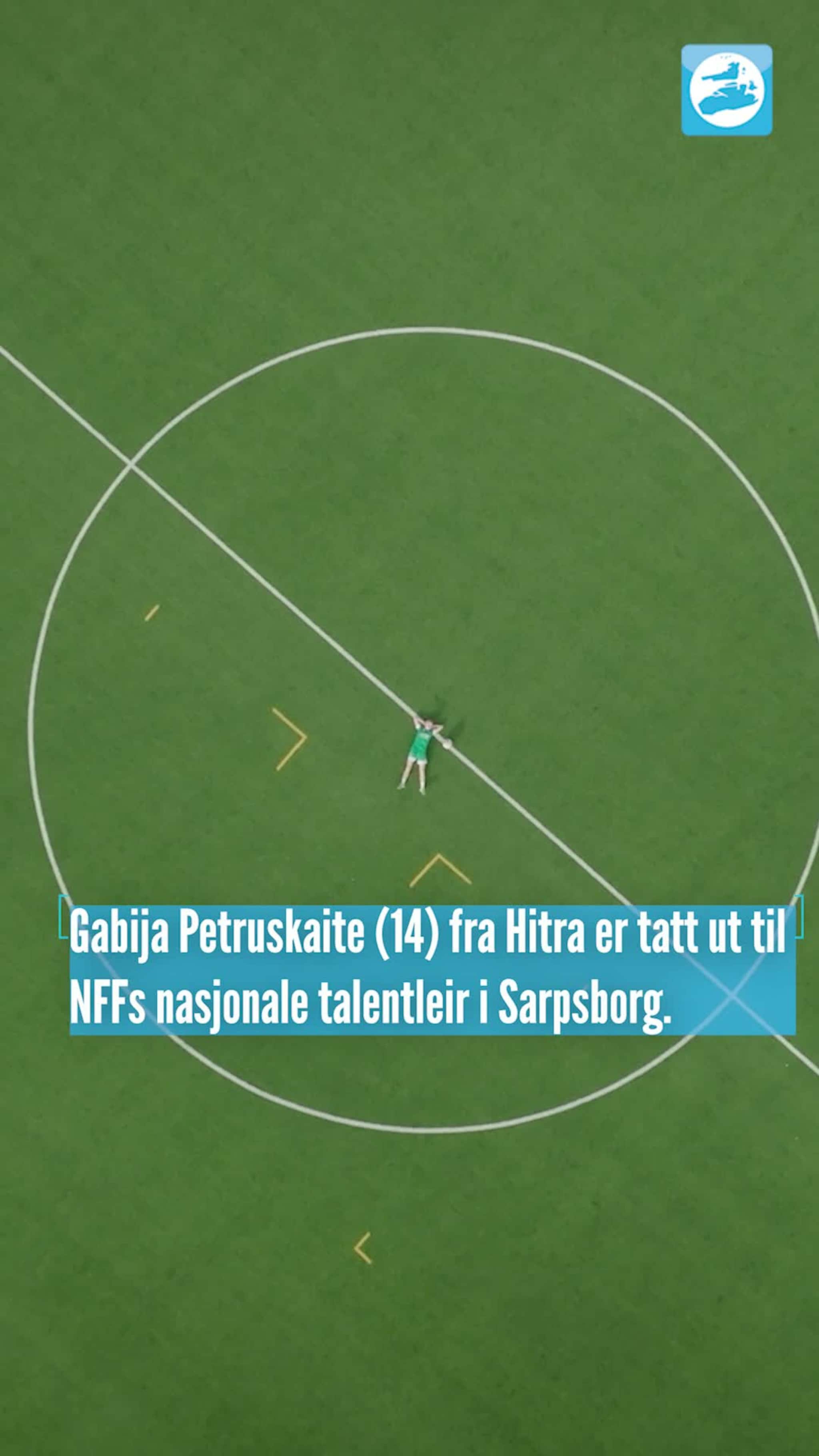 Gabija Petruskaite (14) fra Hitra
