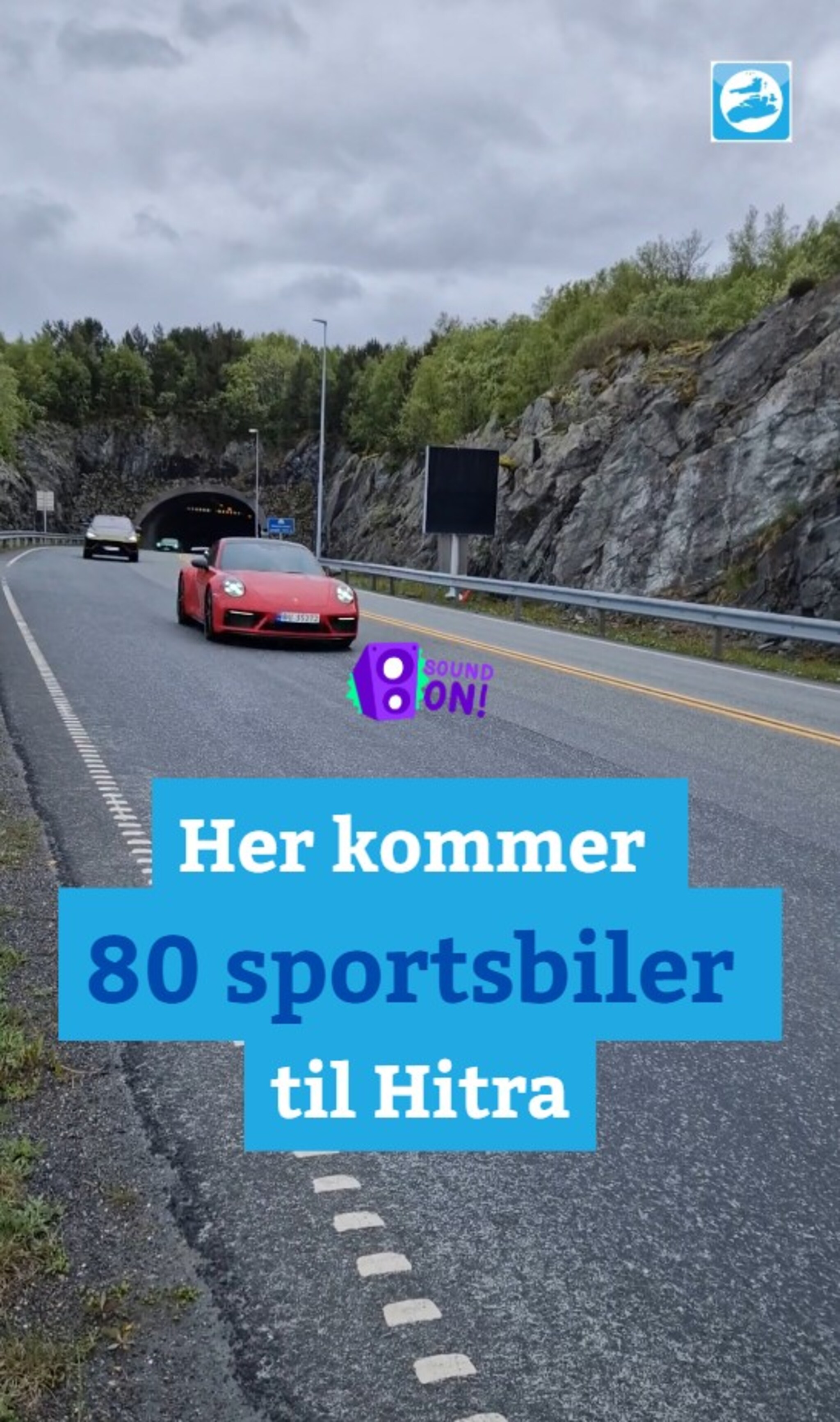 80 sportsbiler inntok øyriket