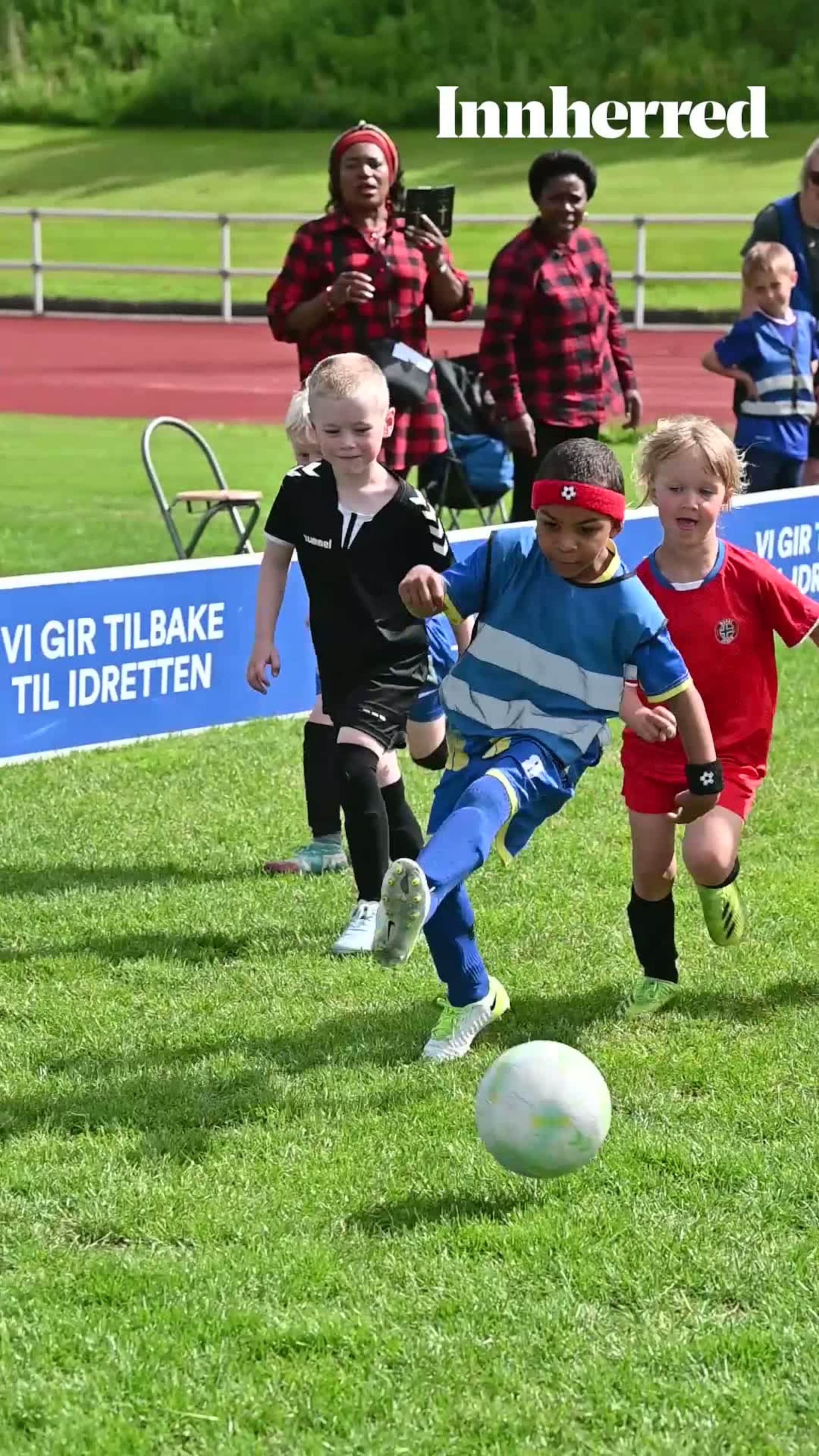 Fotballfest for skolestarterne