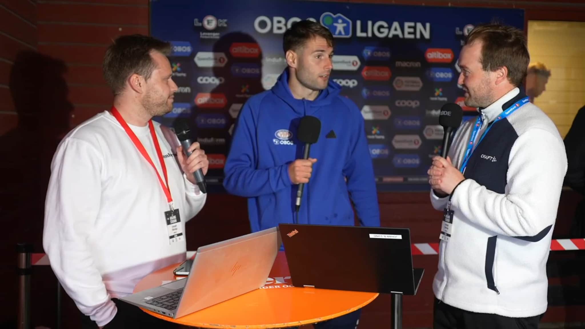 Etter kampen: VIF-spiss Brajanac