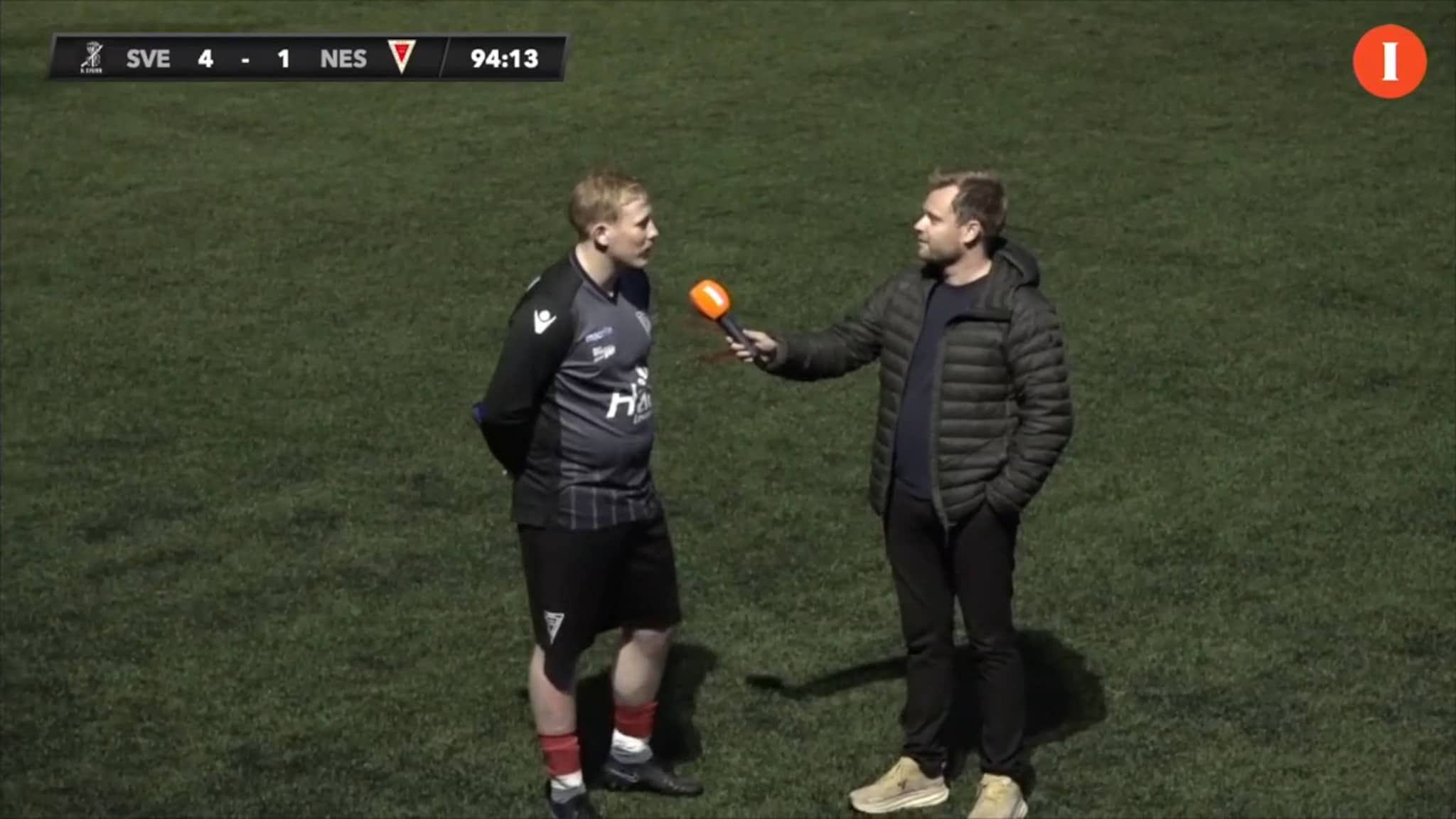 Nessegutten-keeper Hans Hjelmseth etter kampen