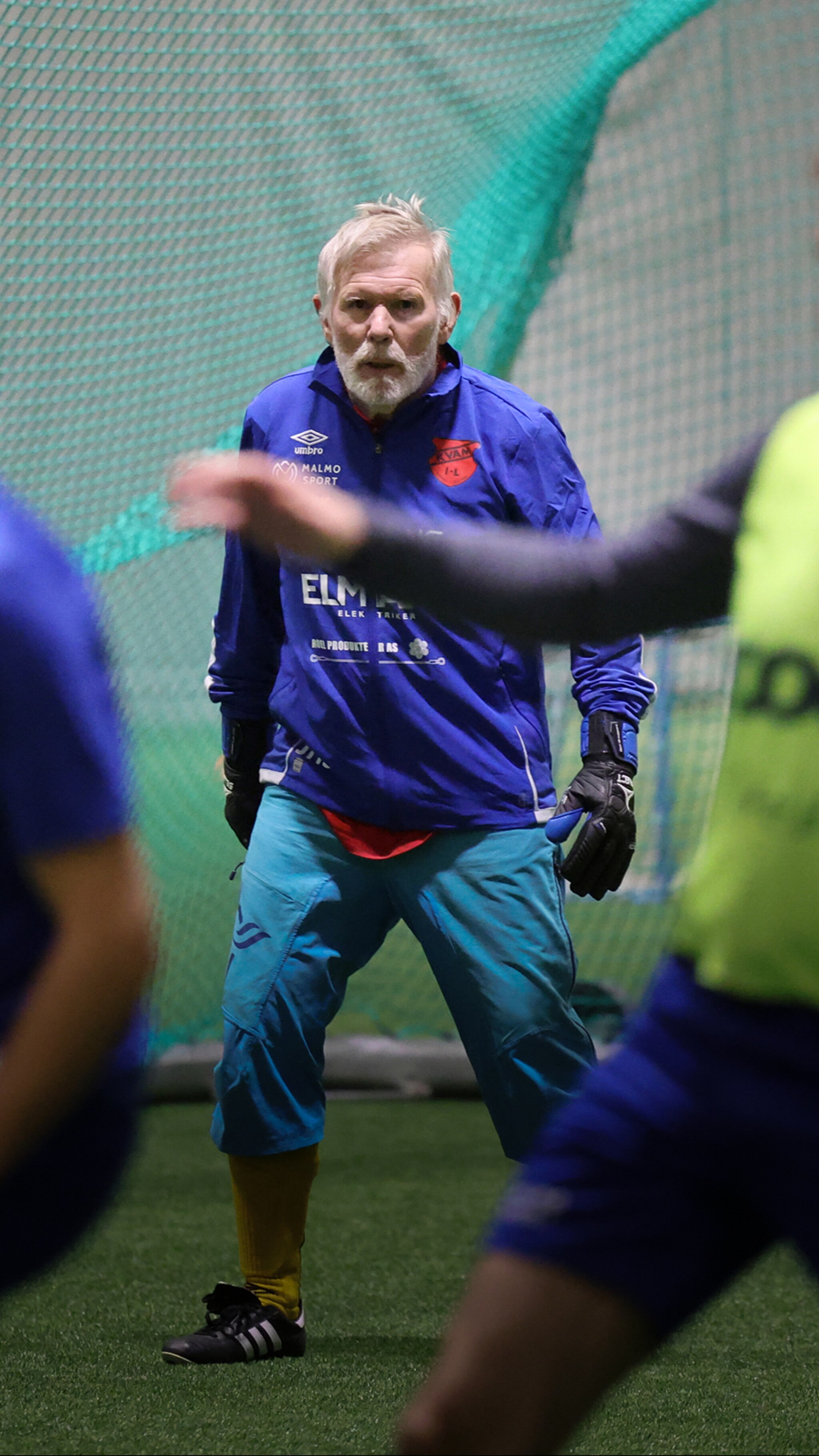 Jakob er 75 år og keeper