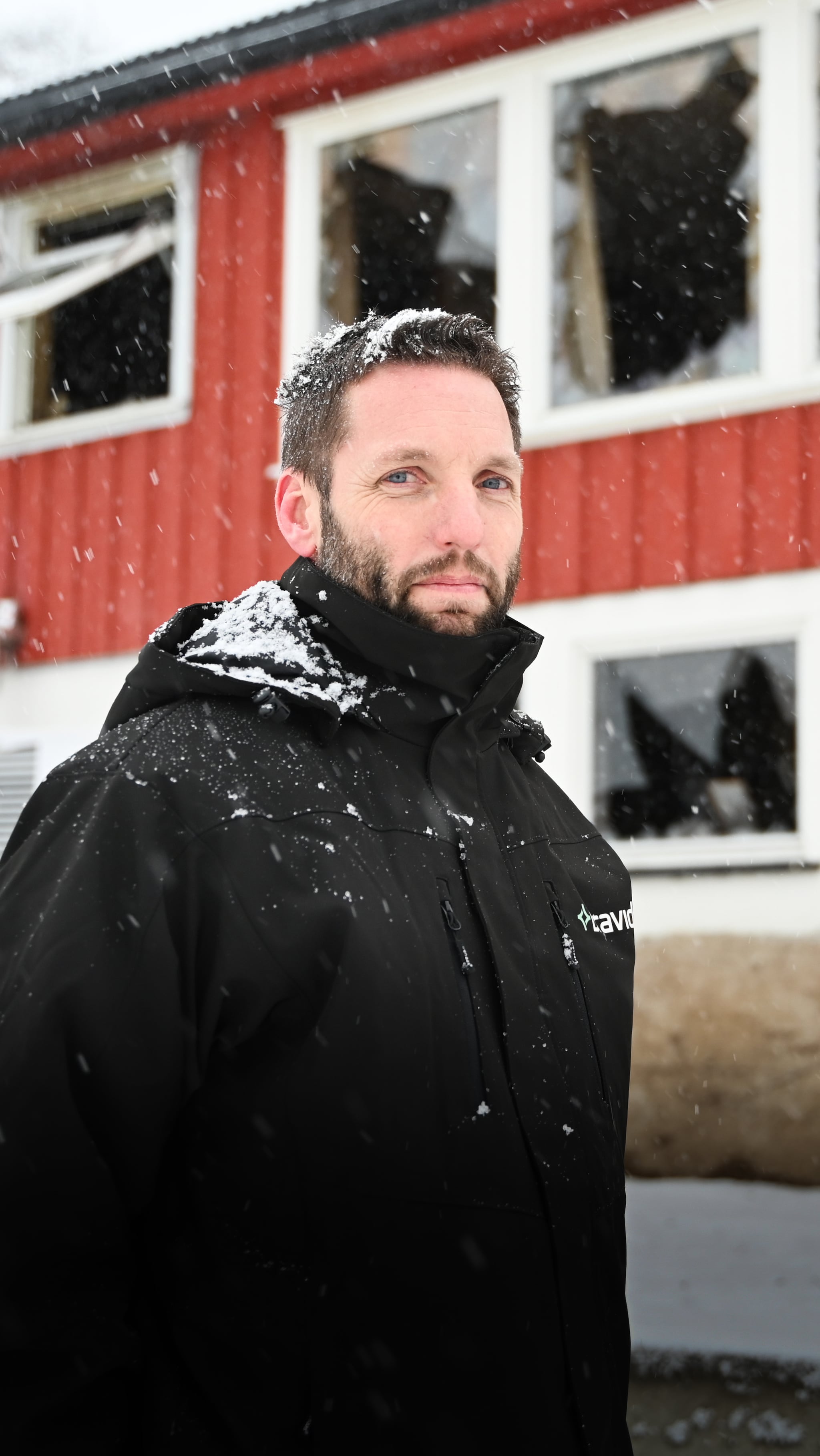 Oppdaget brann i eget hus