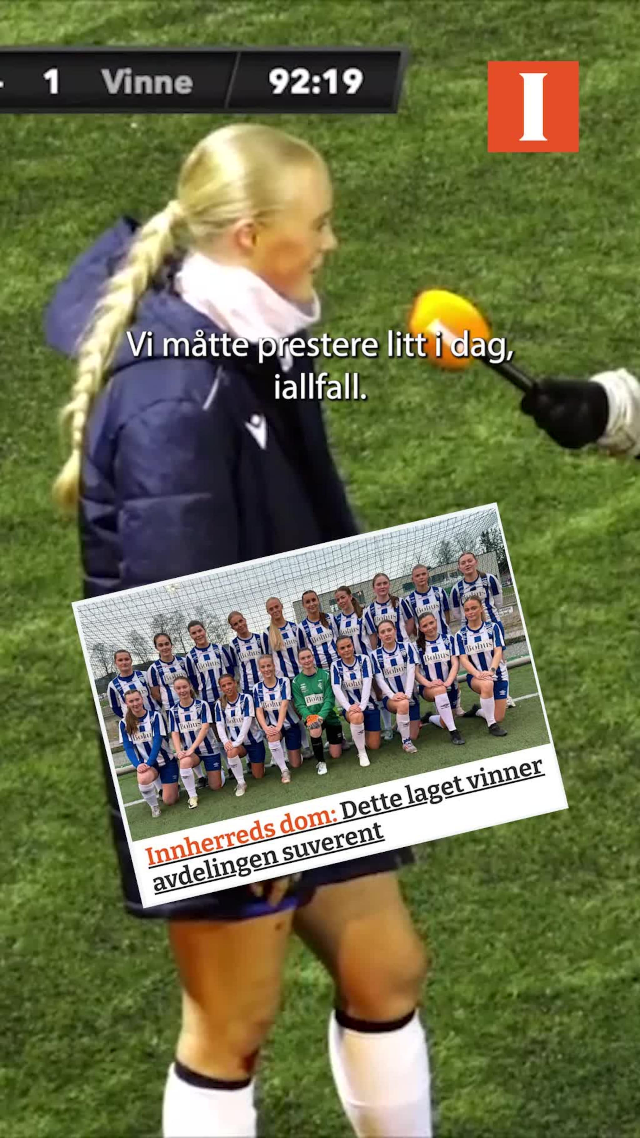 Vant lokaloppgjøret