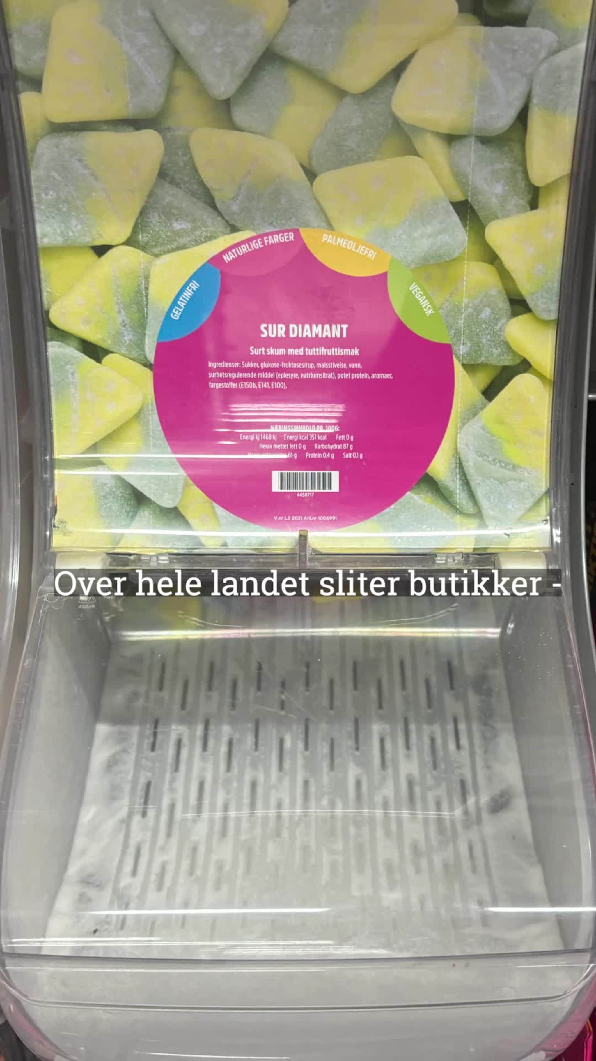 Godteri-favoritten rives ut av hyllene