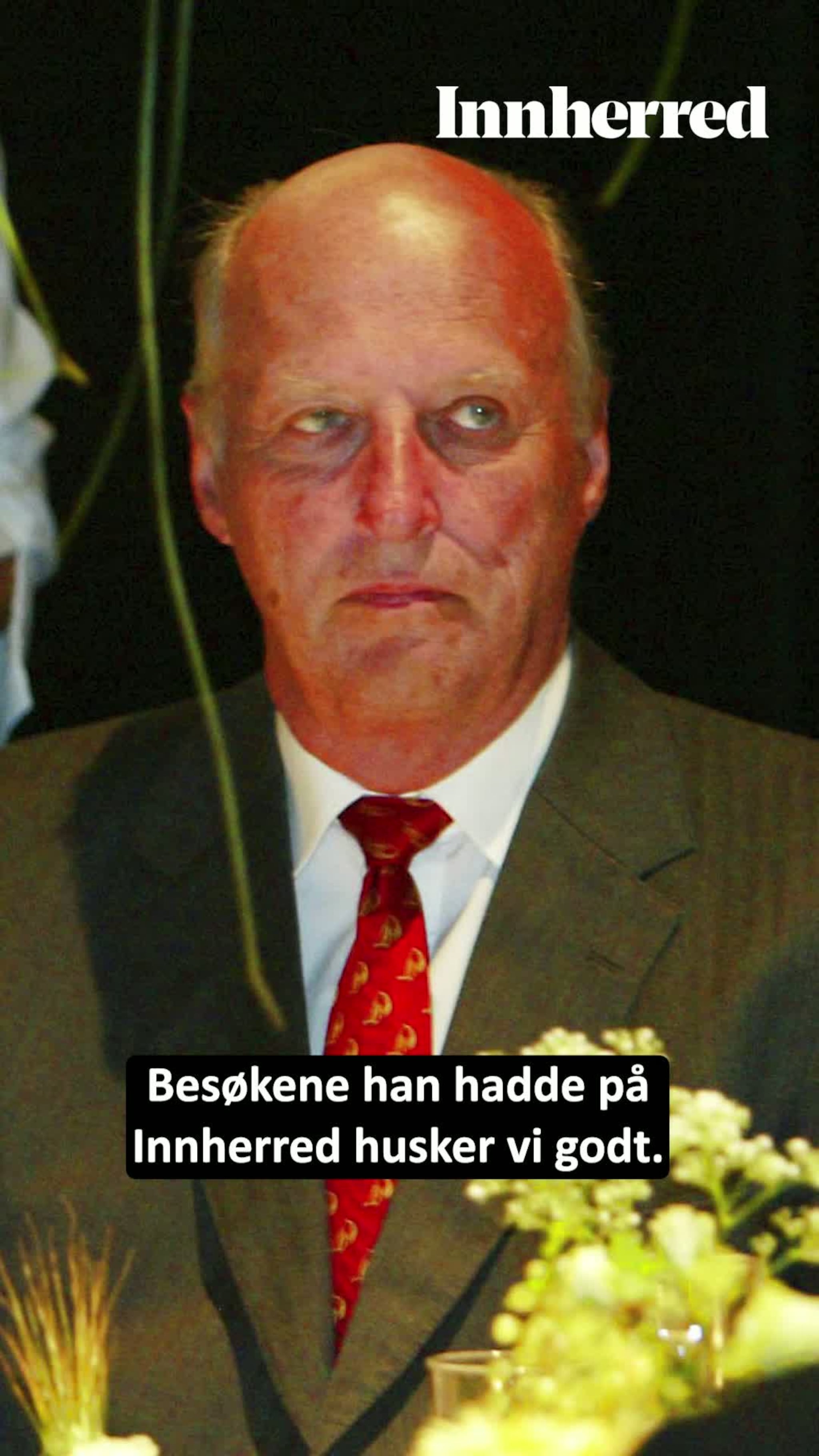 Kong Harald er død