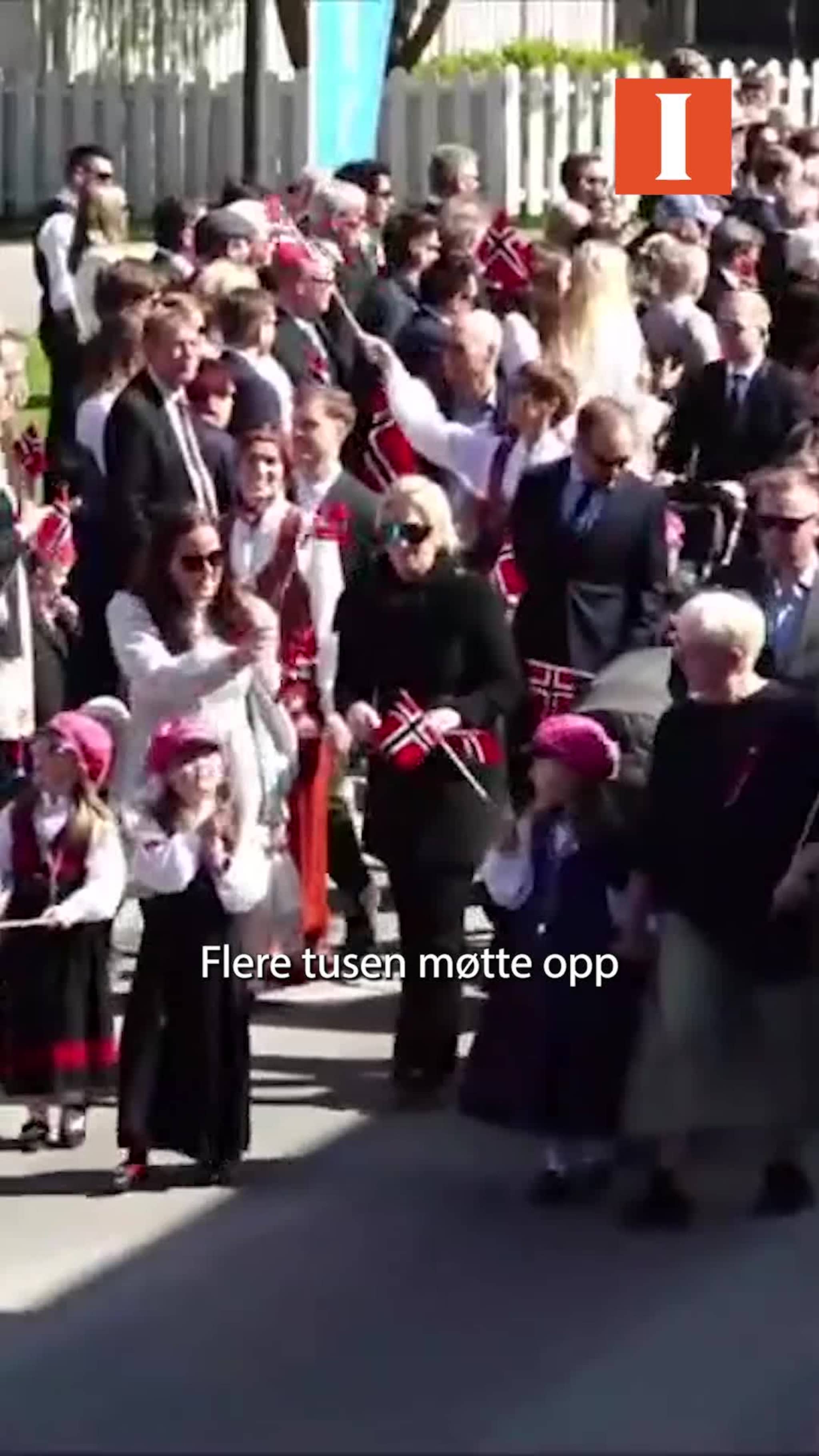 Vi filmet hele 17. mai-toget