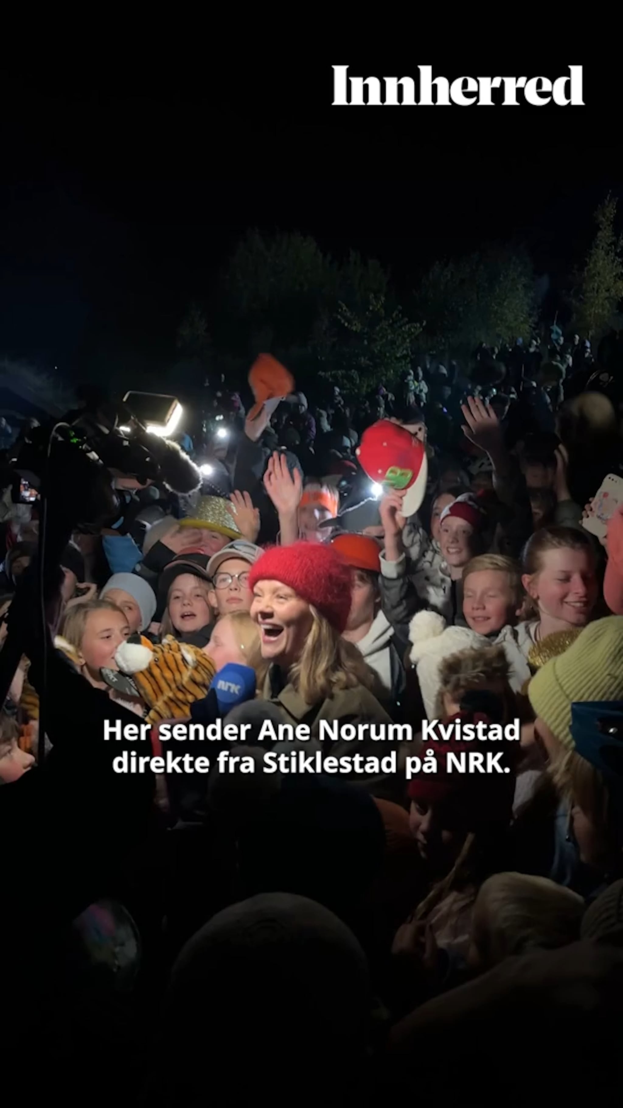 Sprengte skalaen på direktesendt TV