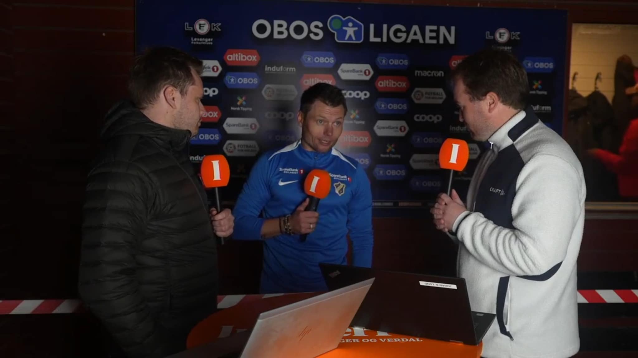 Bjørn Helge Riise etter kampen