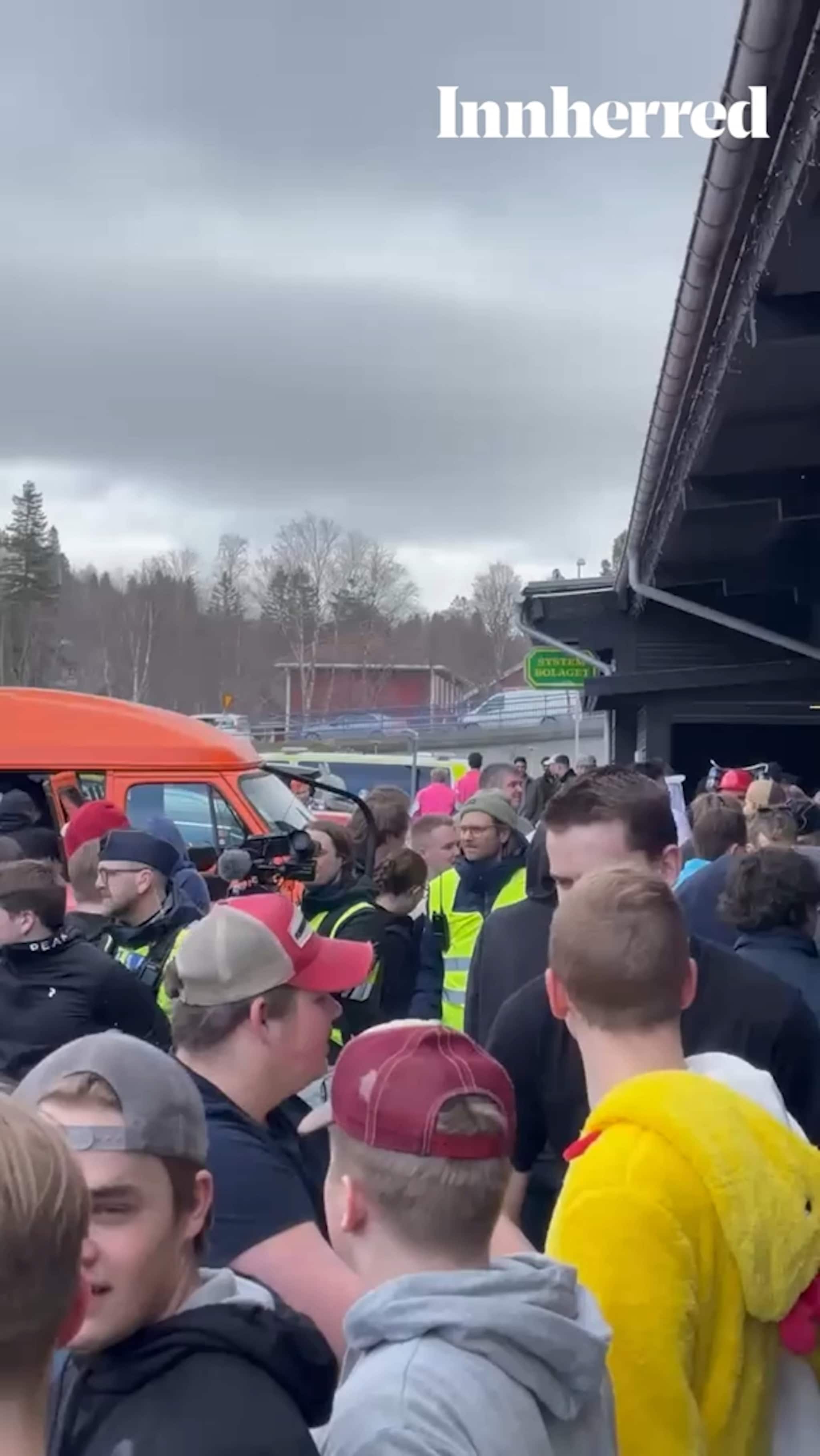 Gauderne vel fremme i Åre