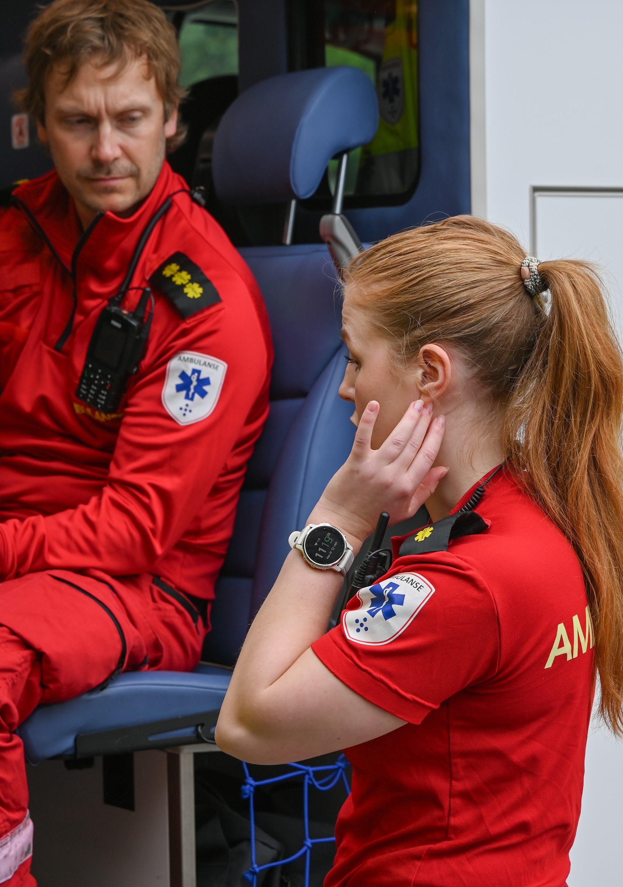 Bli med på jobb i ambulansen
