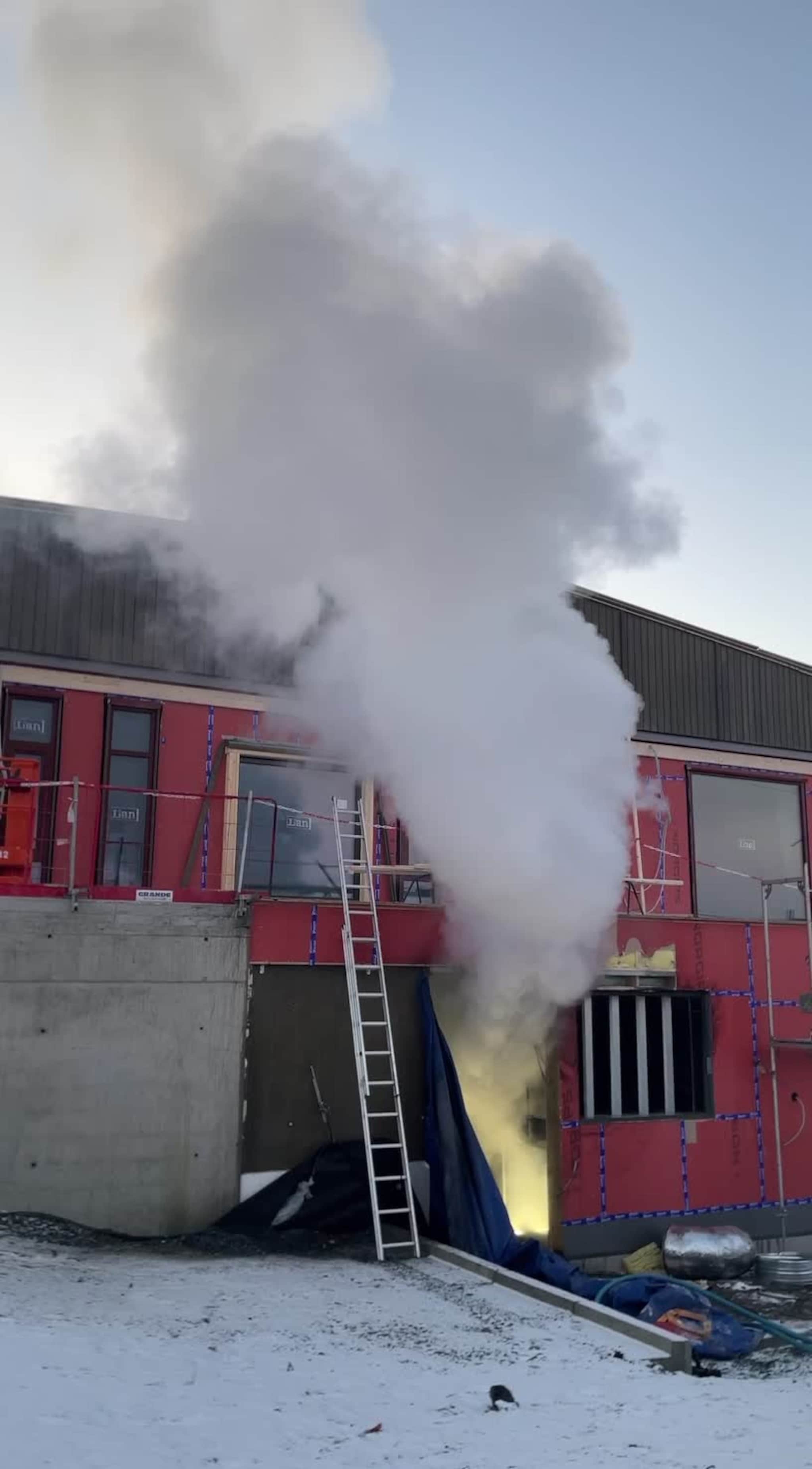 Brann i barnehage i Verdal