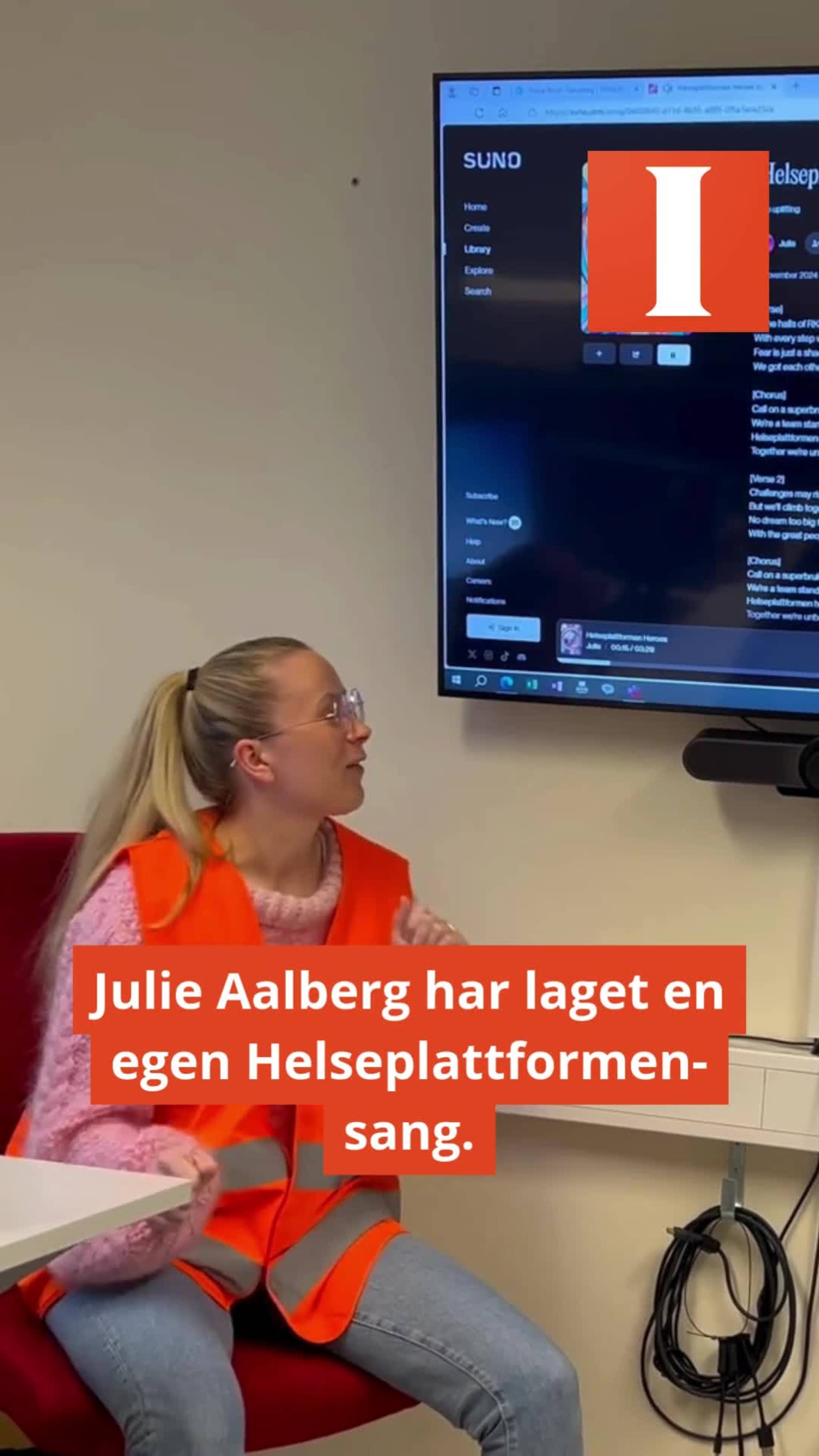 Har laget sang om Helseplattformen