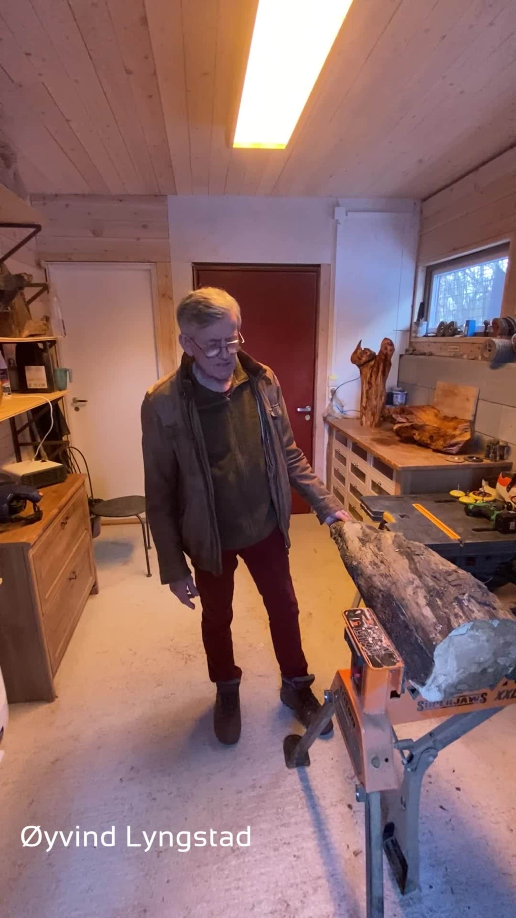 Øyvind Lyngstad fikk ny hobby da han ble pensjonist