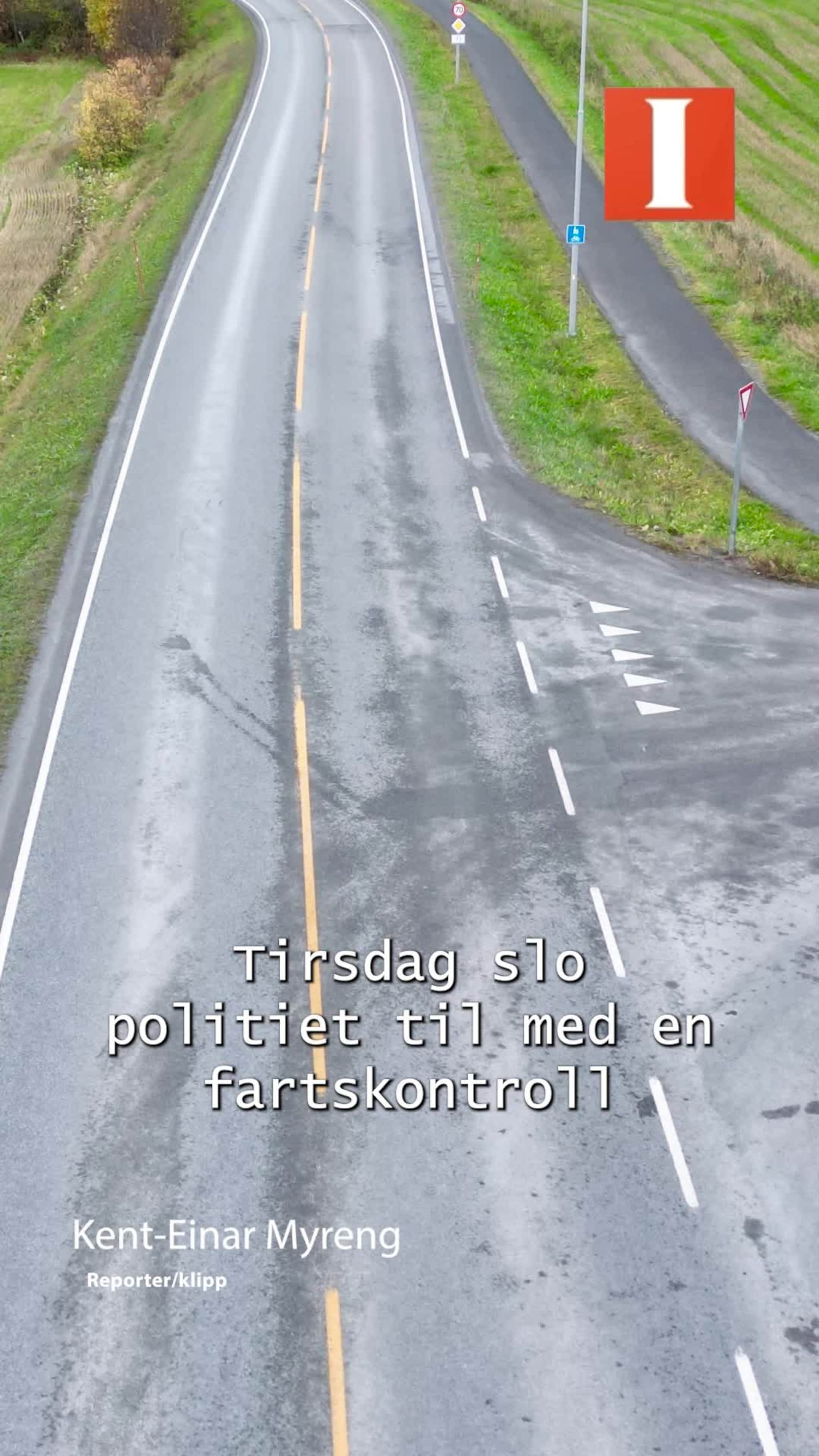 Tatt i 135 km/t på ulykkesstrekning