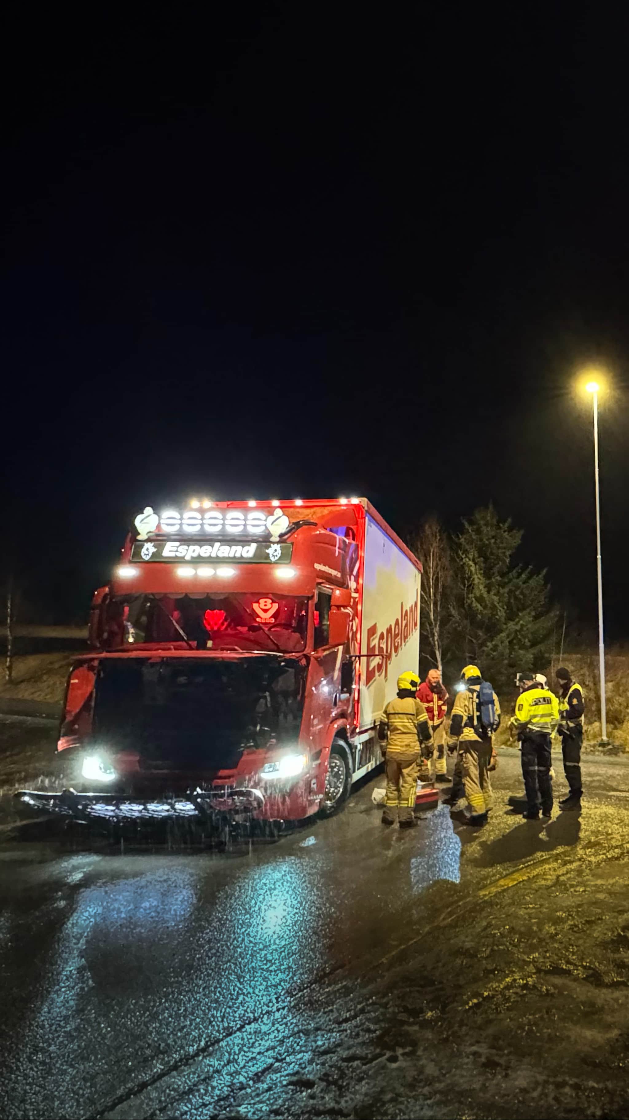 Varmgang i lastebilen