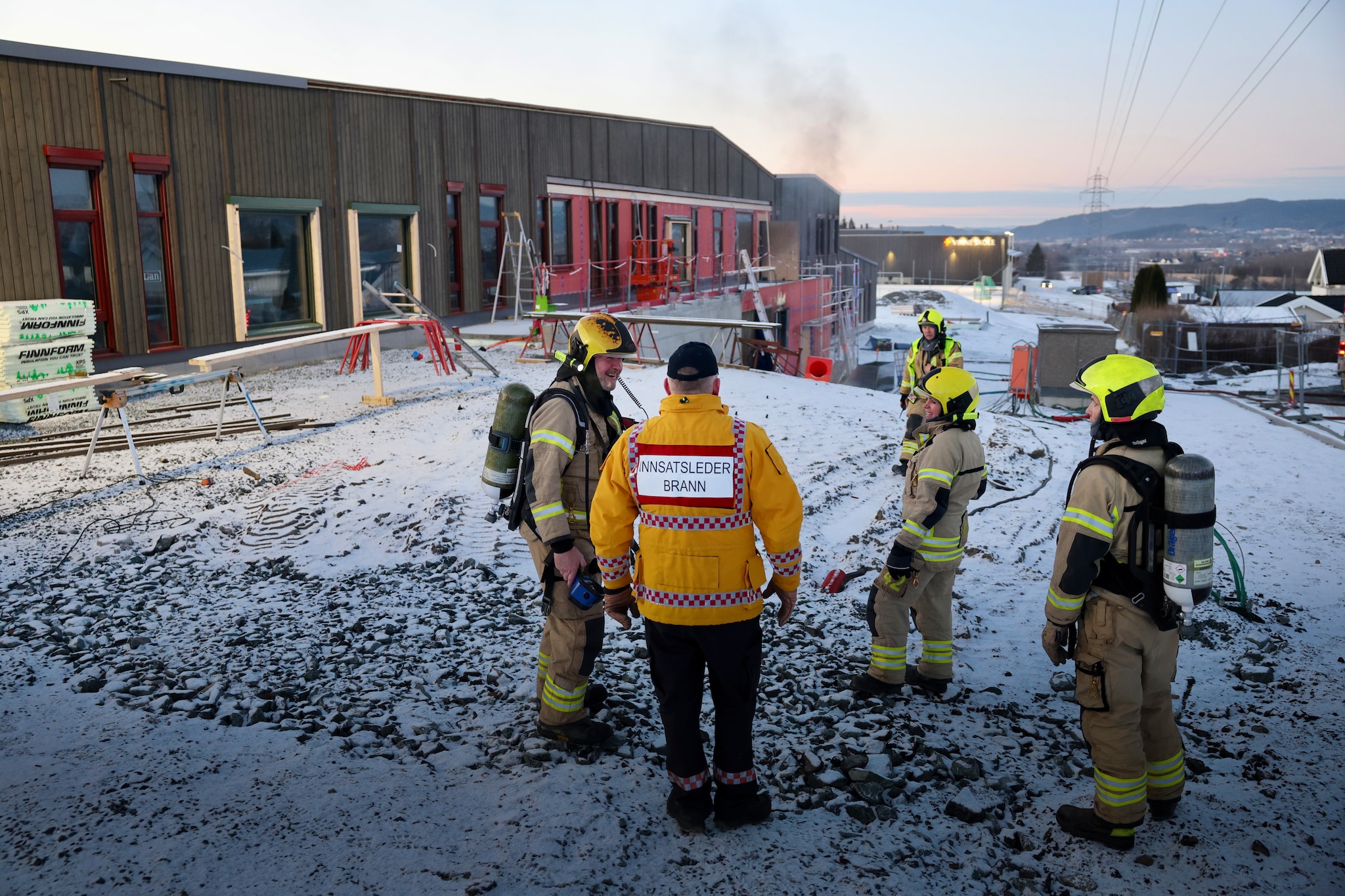 Brann i stort bygg