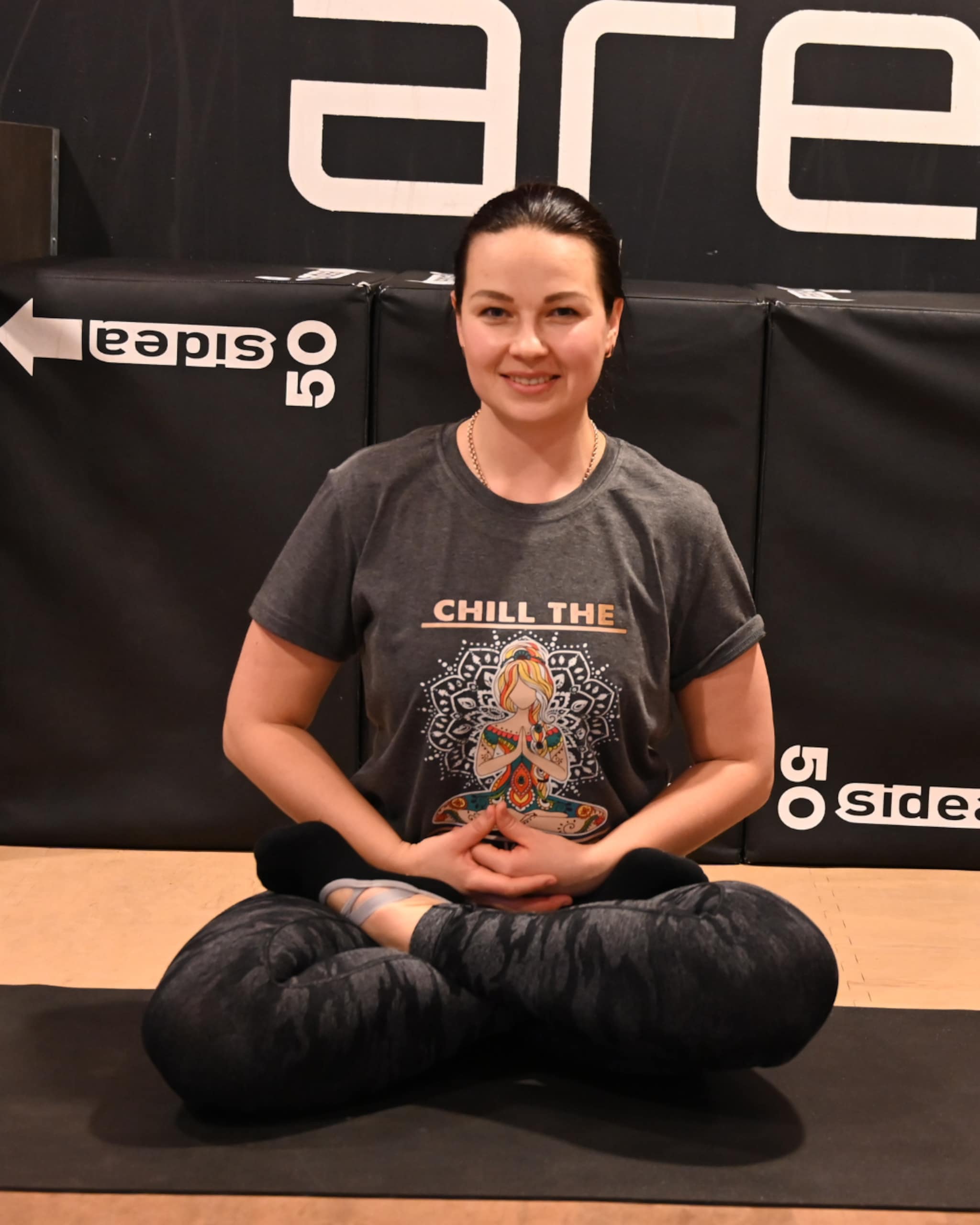 Olha holder yogatimer for ukrainere