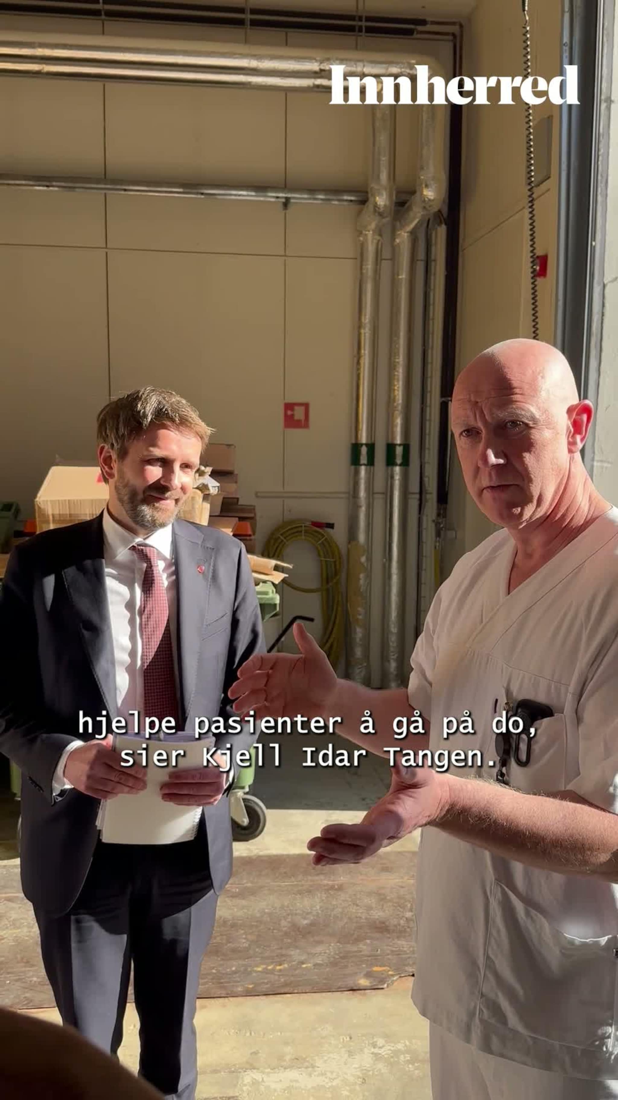 – Må ikke være sykepleier for å gå med matbrett