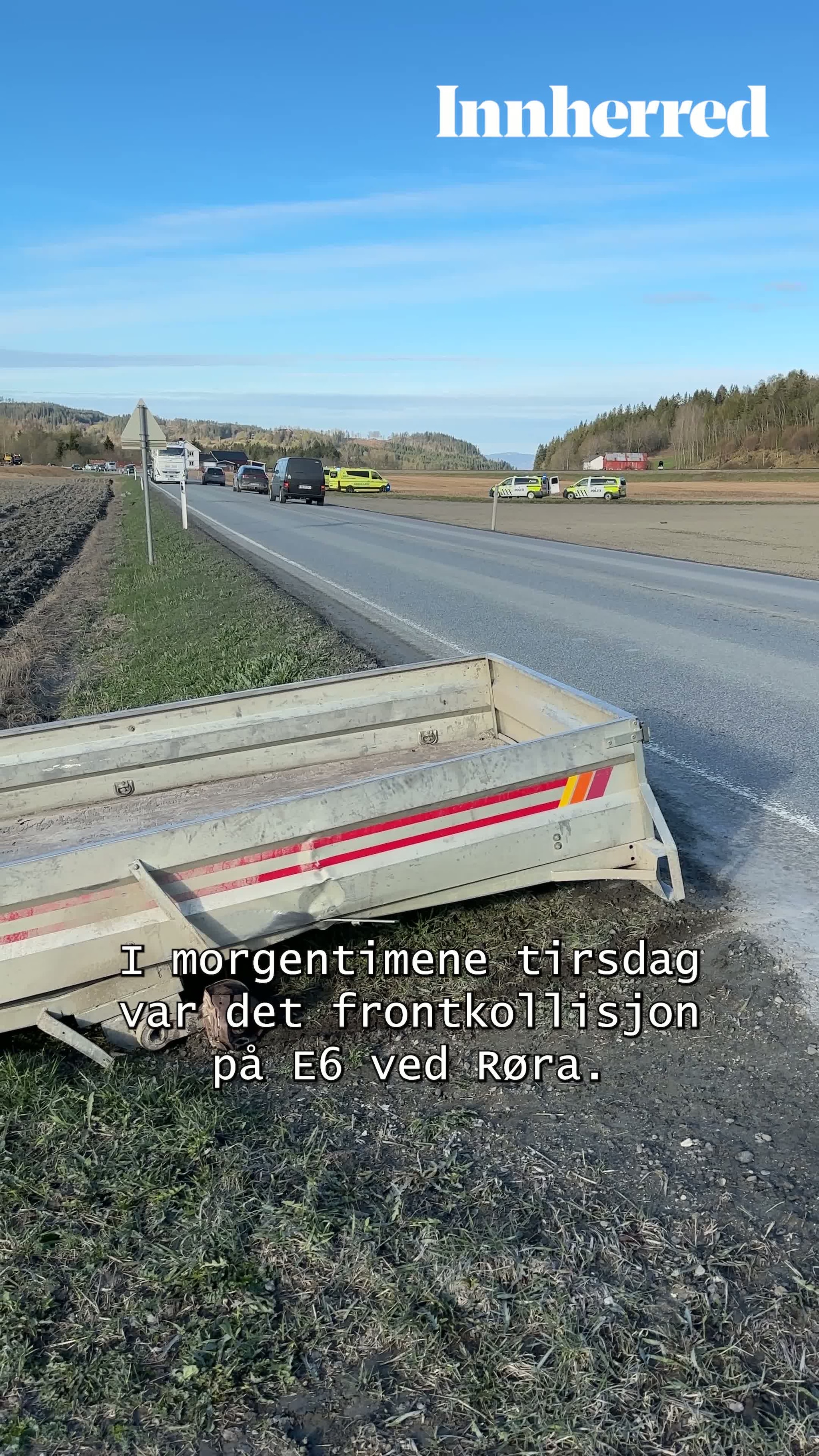 Front-mot-front på E6