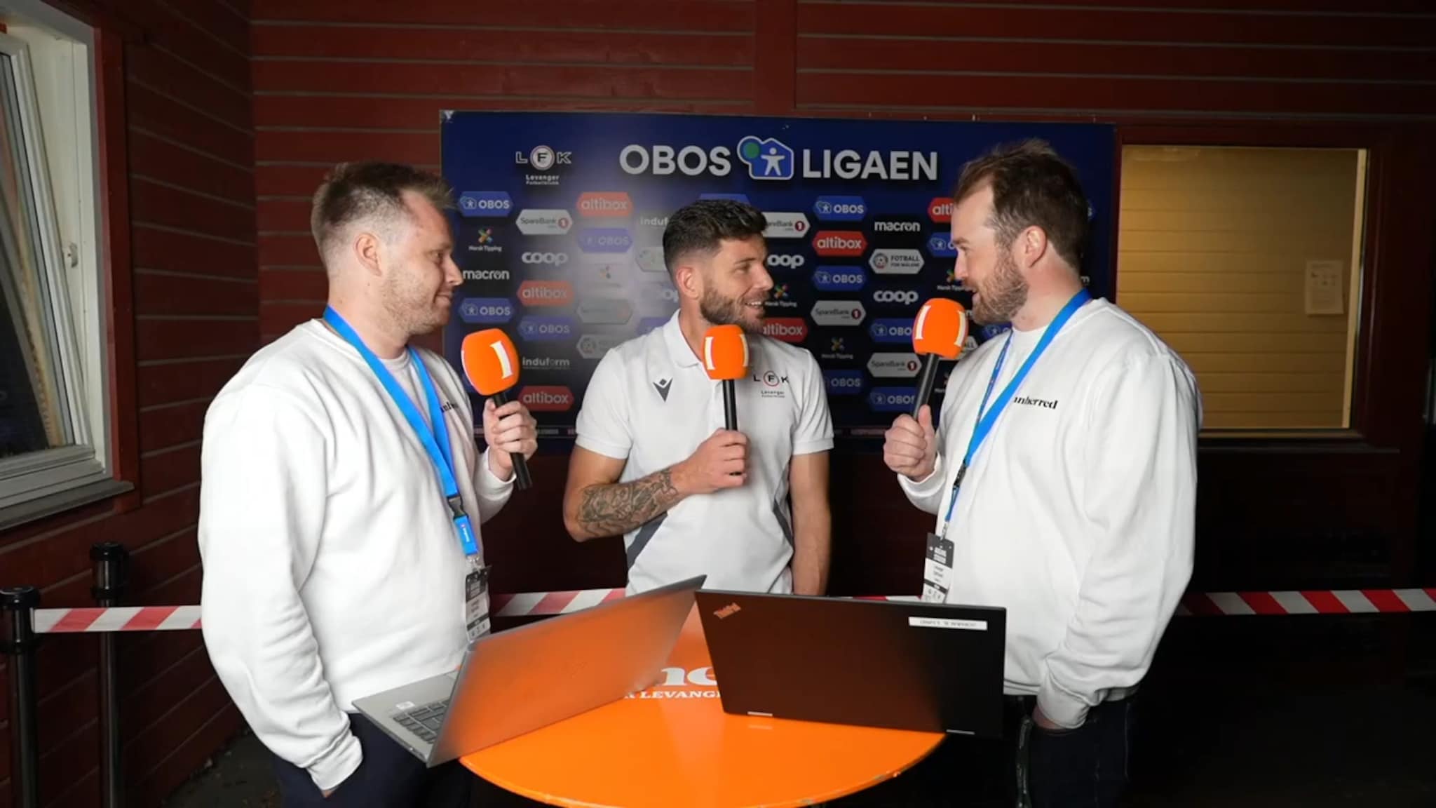Ermal Hajdari etter kampen