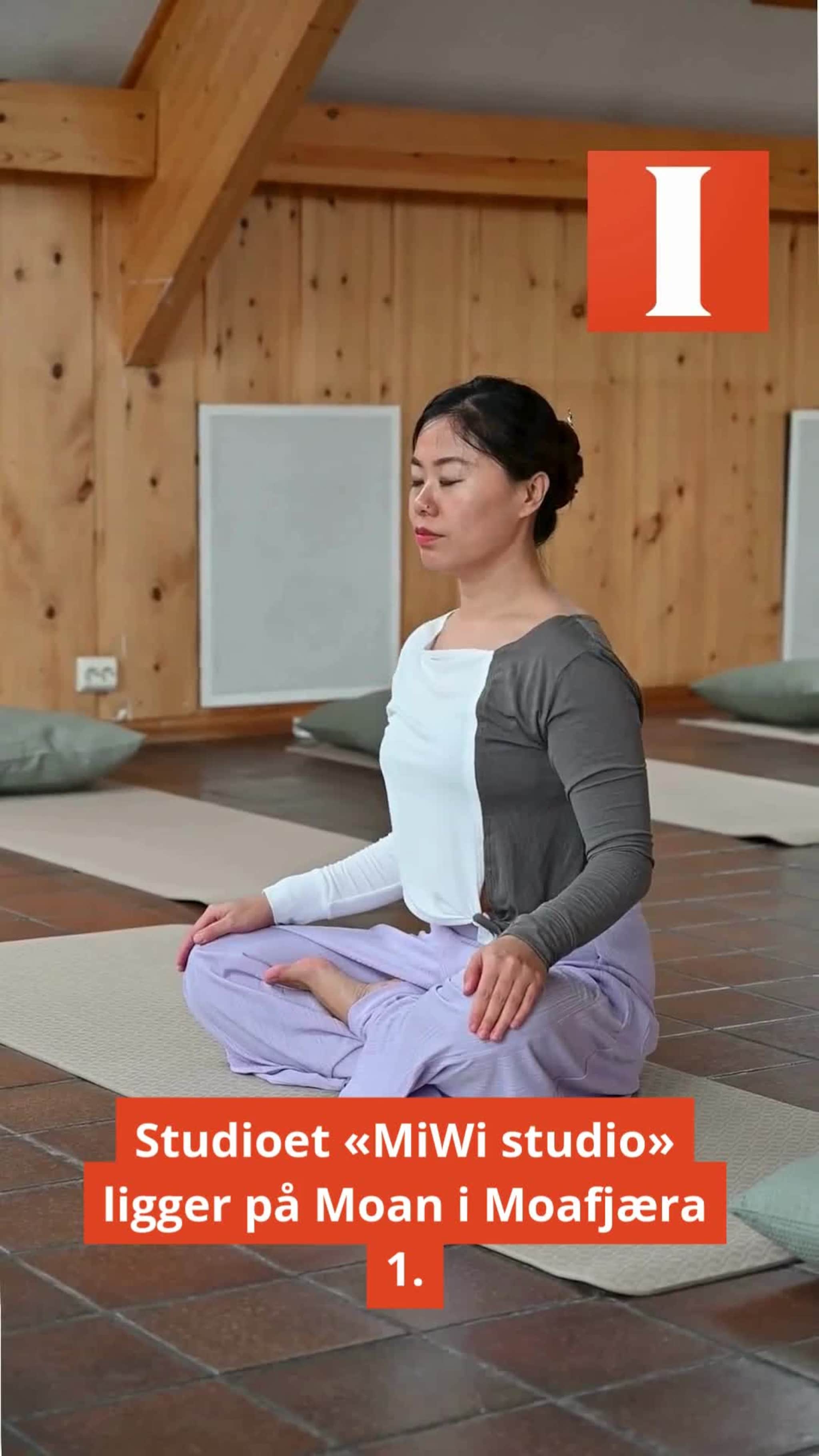 Zhiping Mi har åpnet yogastudio