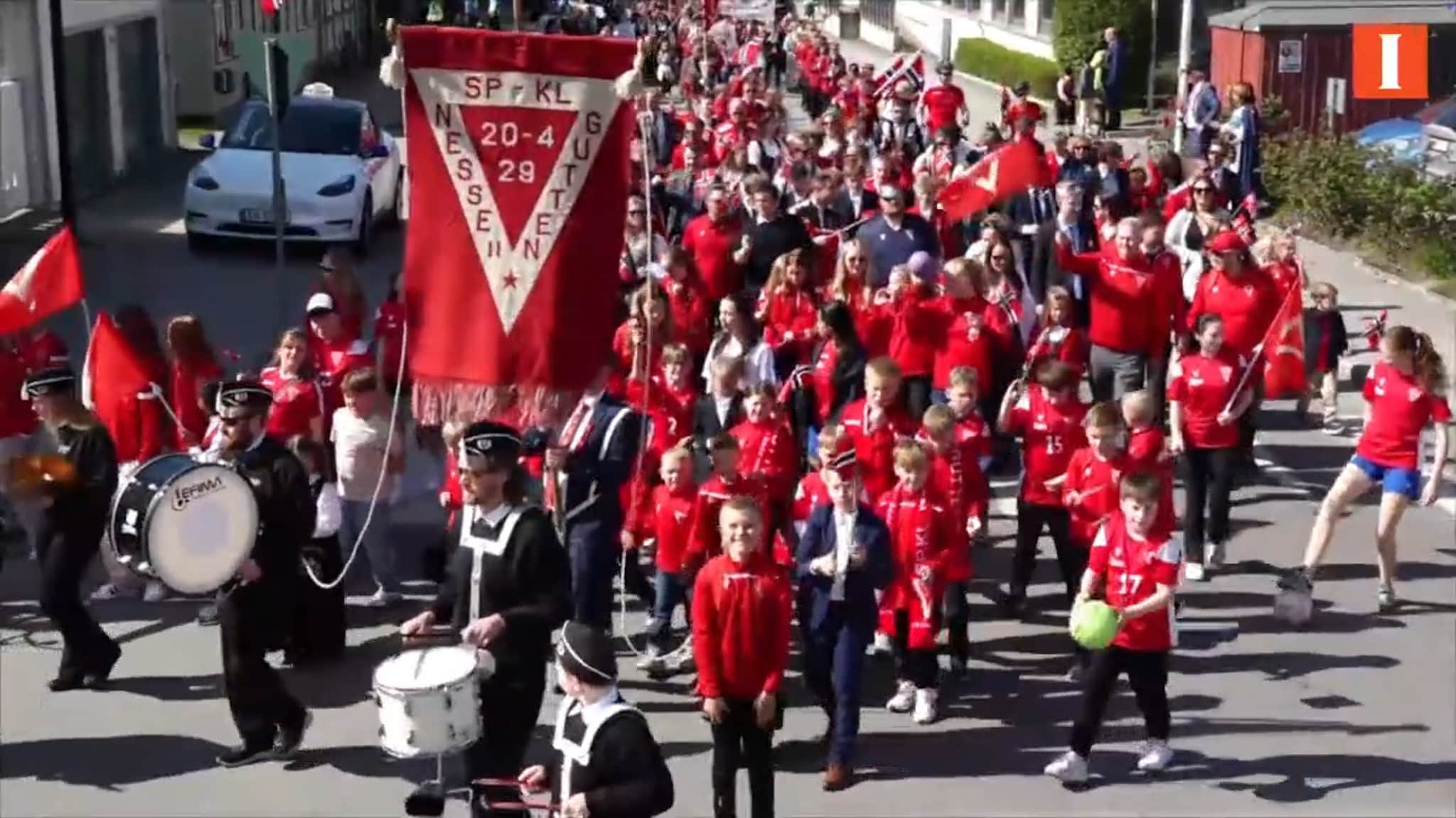 Borgertoget 17. mai Levanger