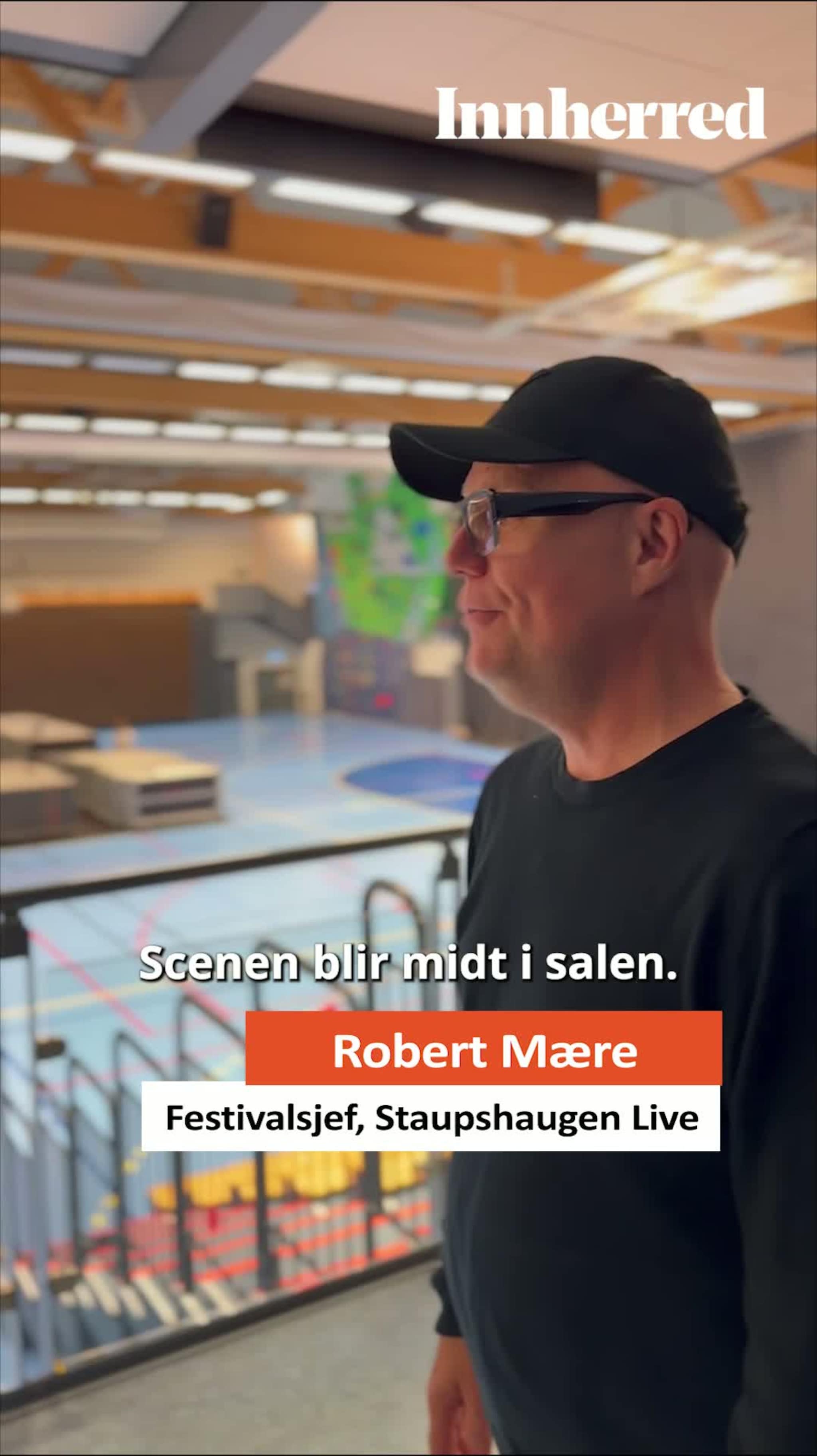 Slik blir festivalområdet på Trønderhallen