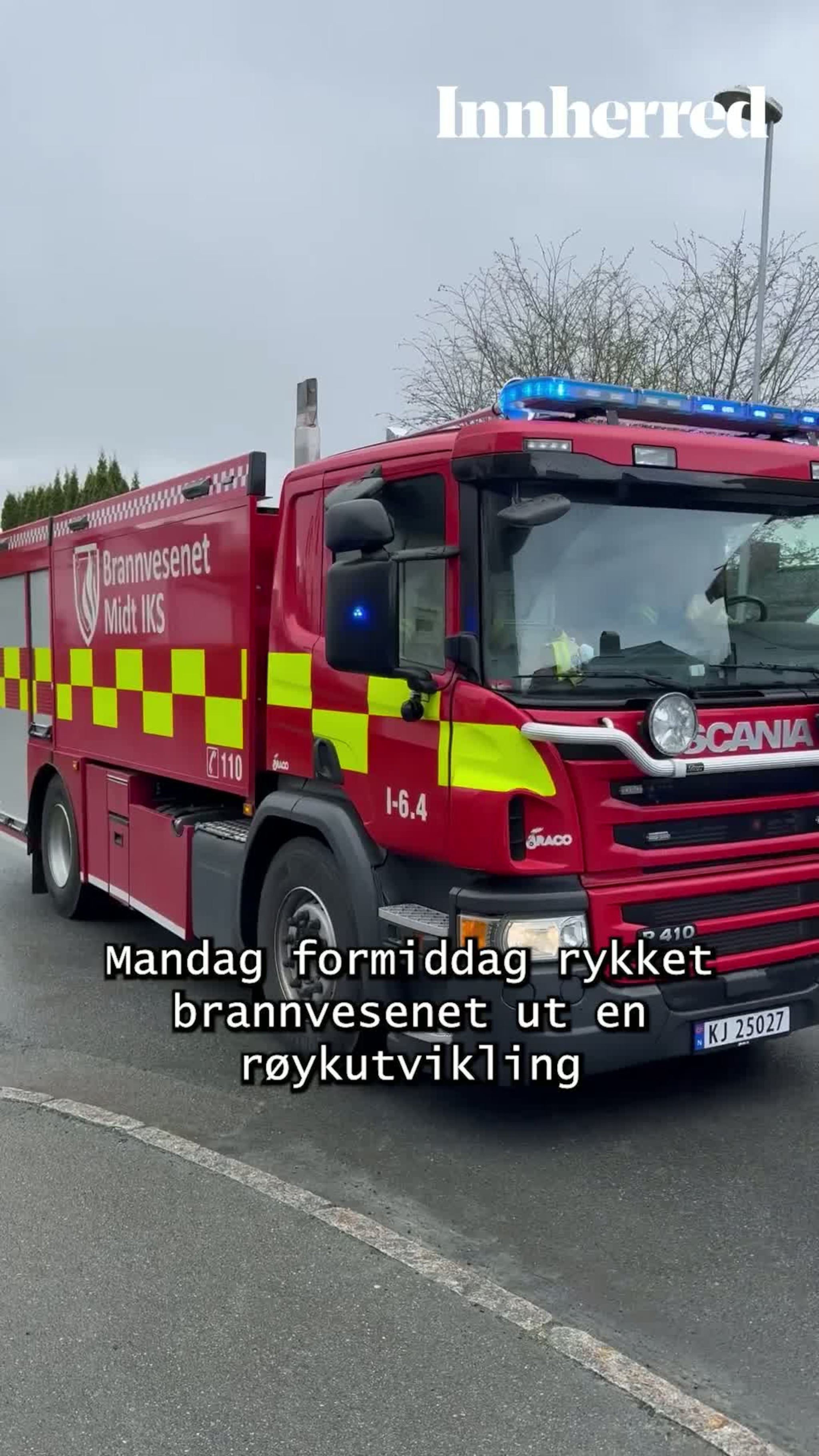 Røykutvikling ved privatadresse