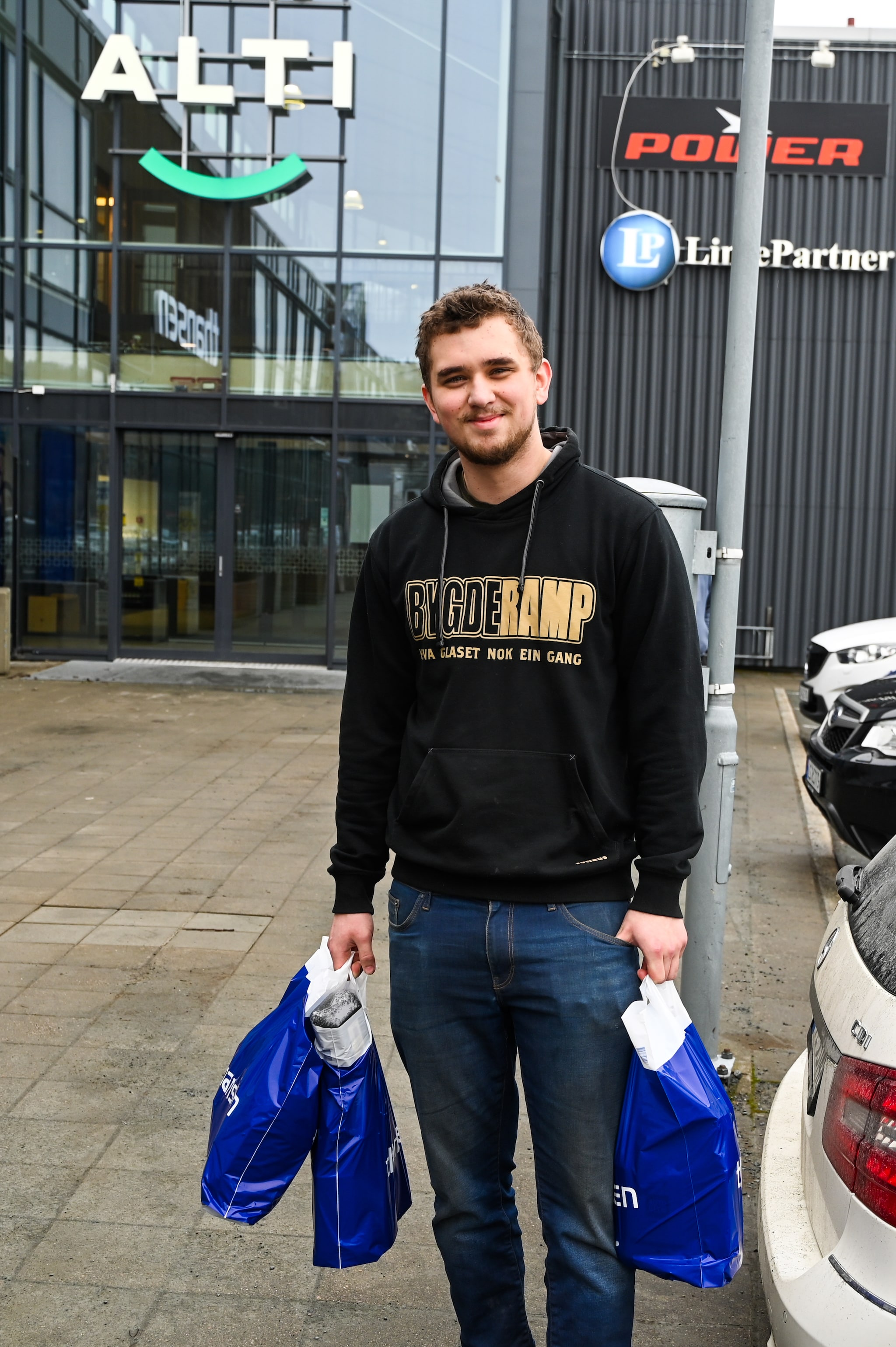 Åpning av butikken Thansen i Levanger