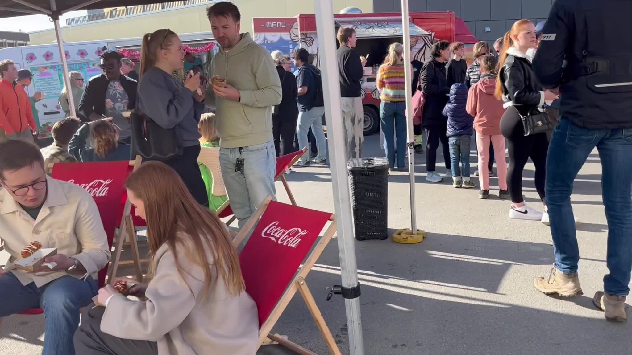 Se hvem som dro på matfestival