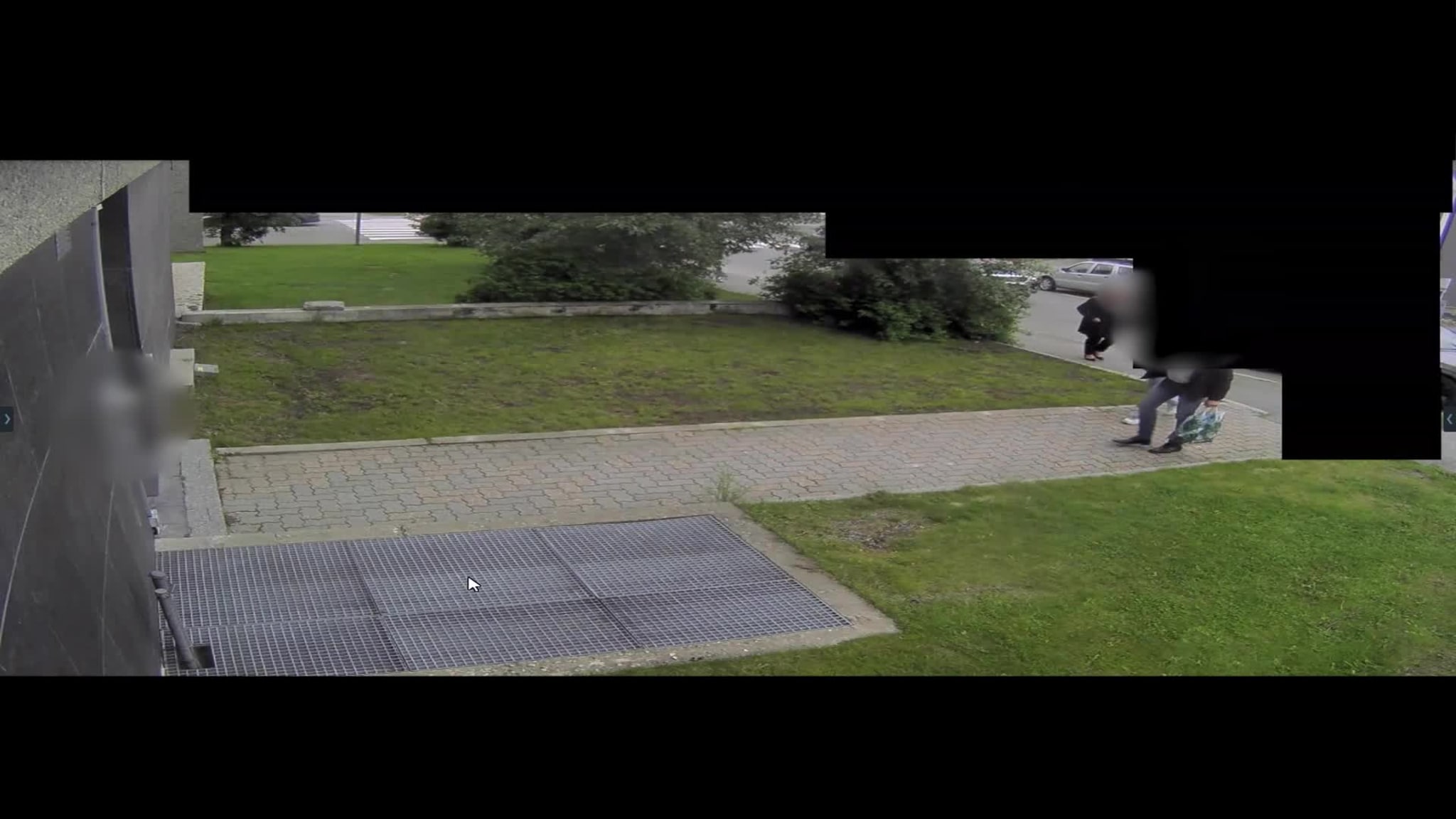Overvåkingsvideo utenfor NAV