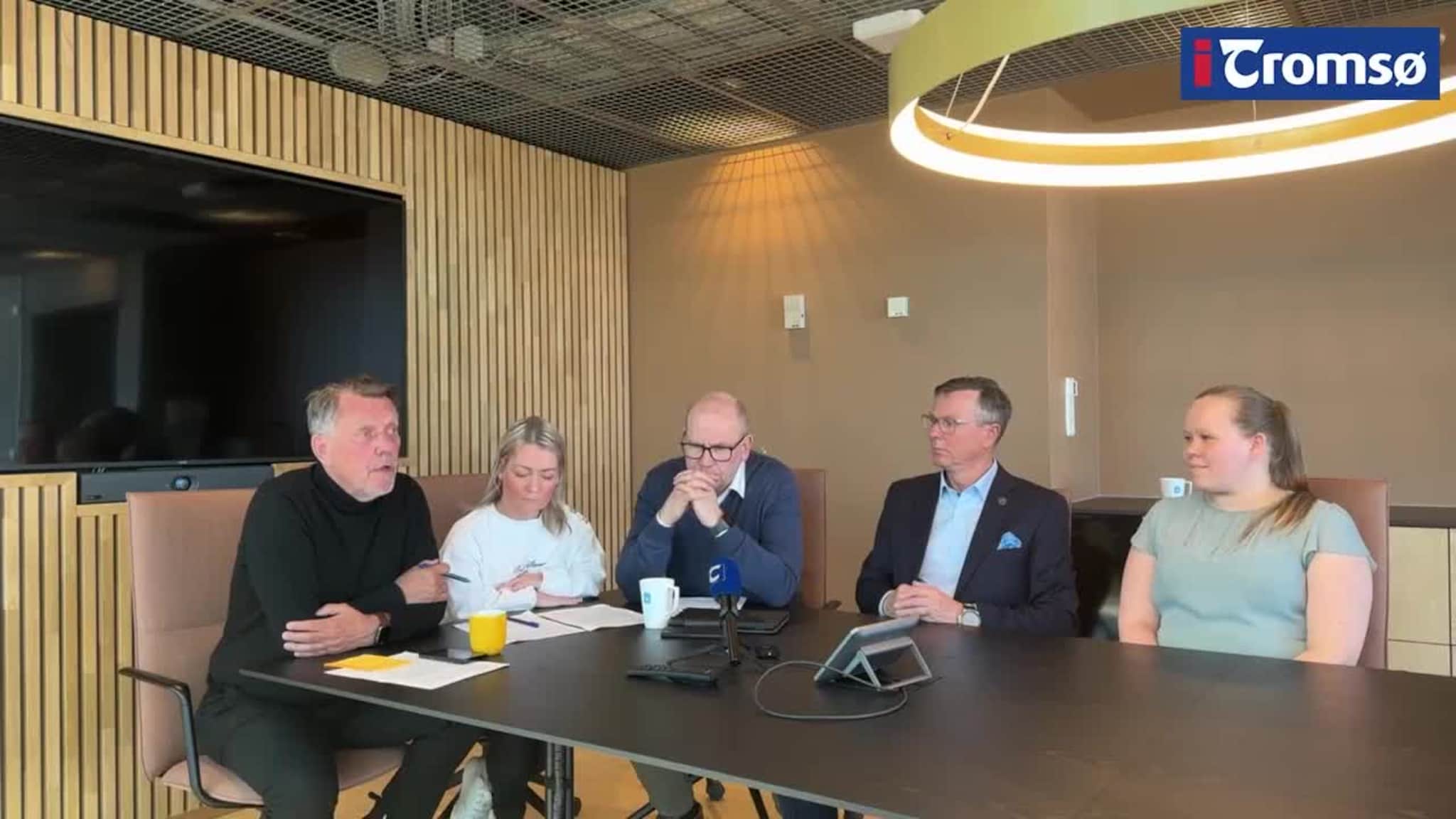 Her presenterer politikerne "Statens fond i Tromsø"