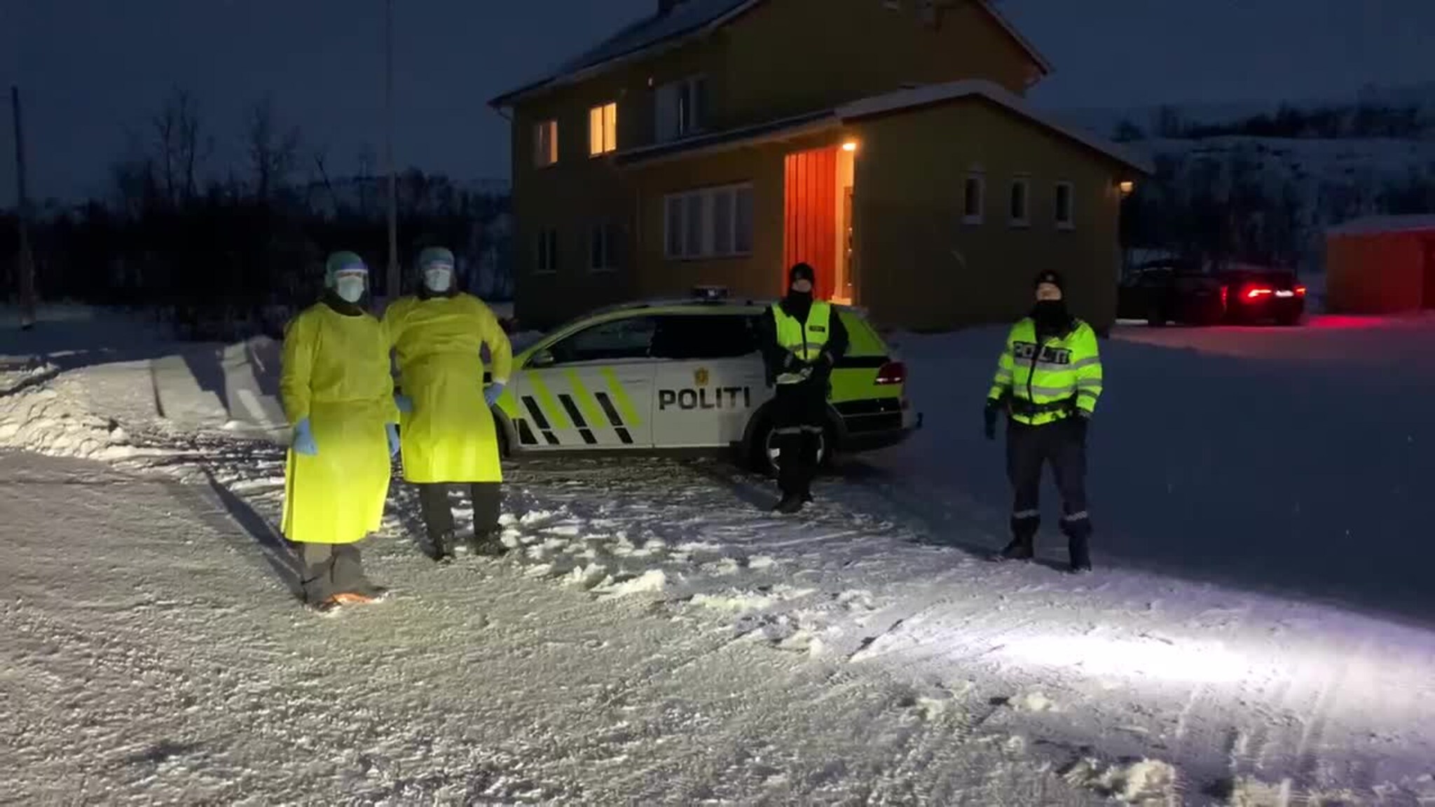 Nå er helsepersonell på plass ved Perskogen