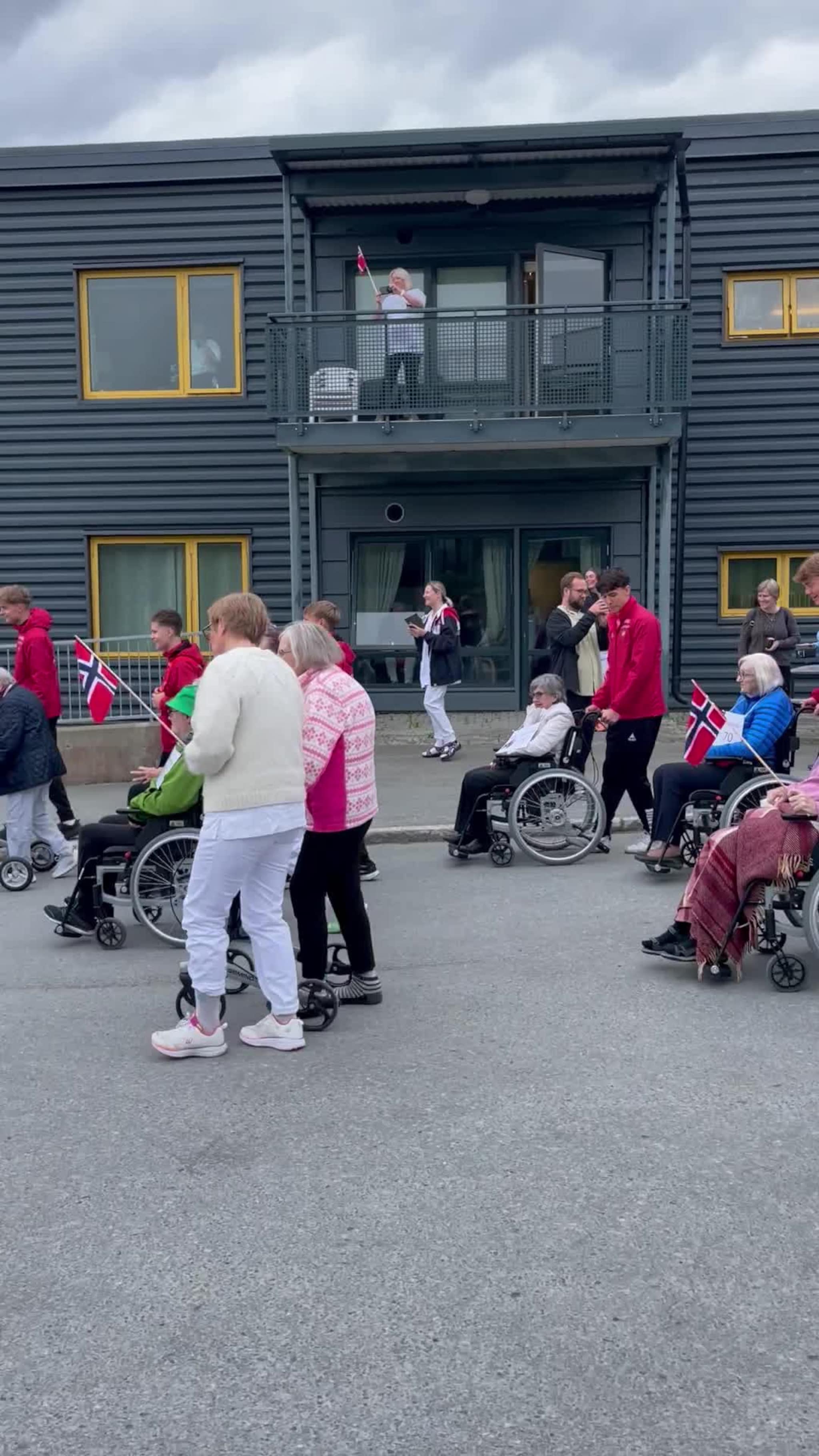 Det rulles av sted!