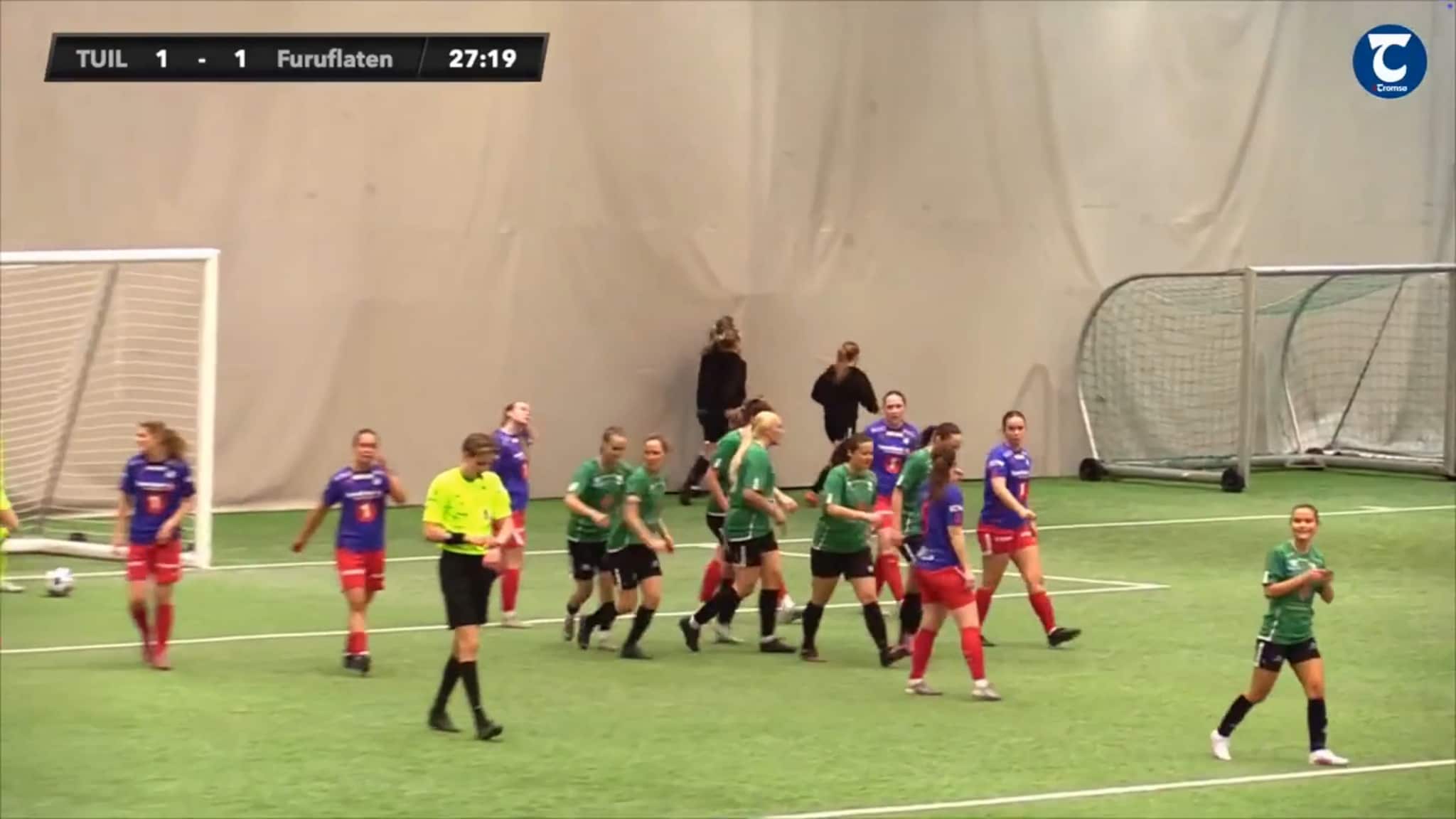 Se målene fra iTromsø-cup fredag kamp 4, TUIL damer - Furuflaten IL, 2-3