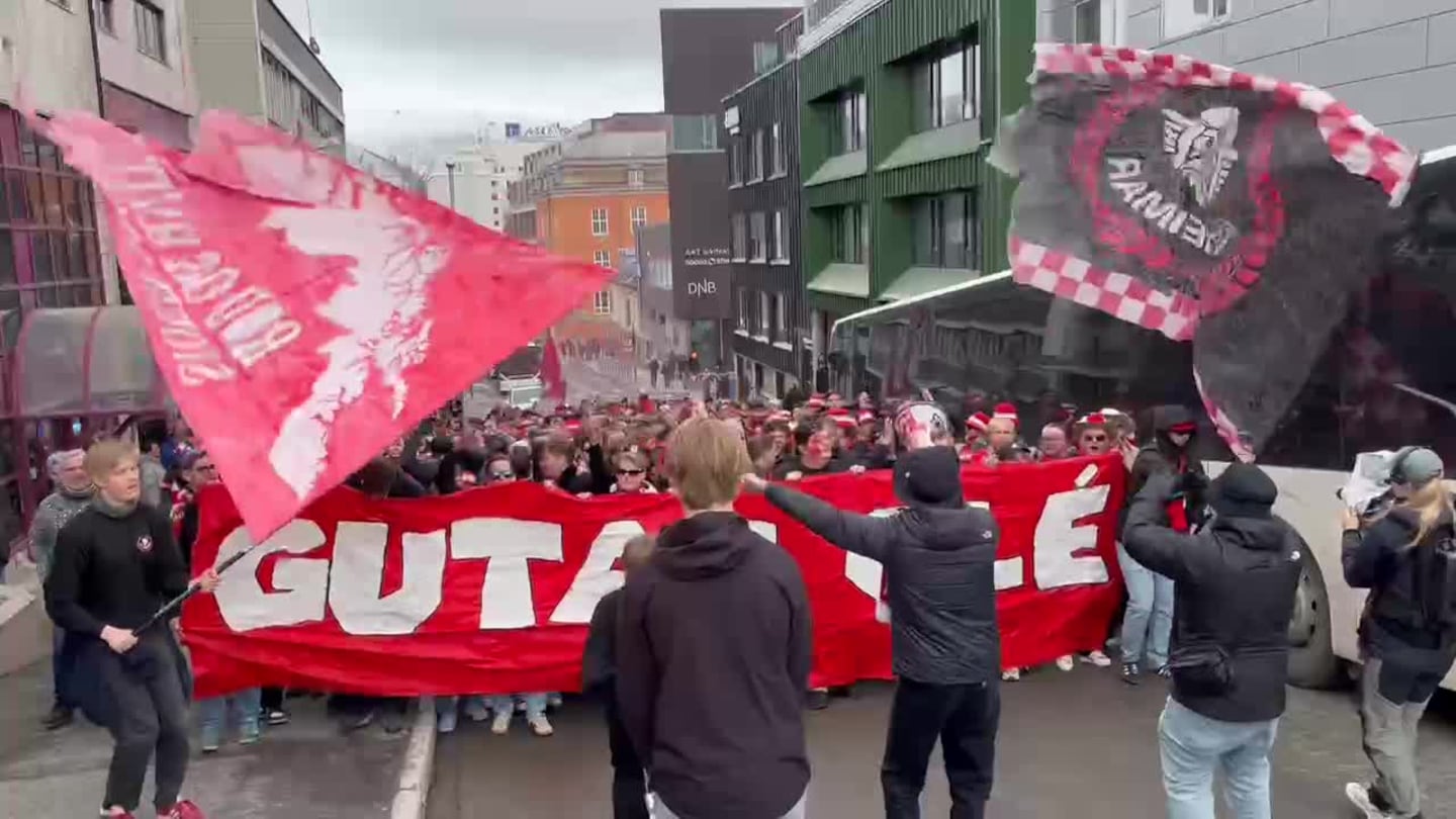 Corteo før TIL-Glimt