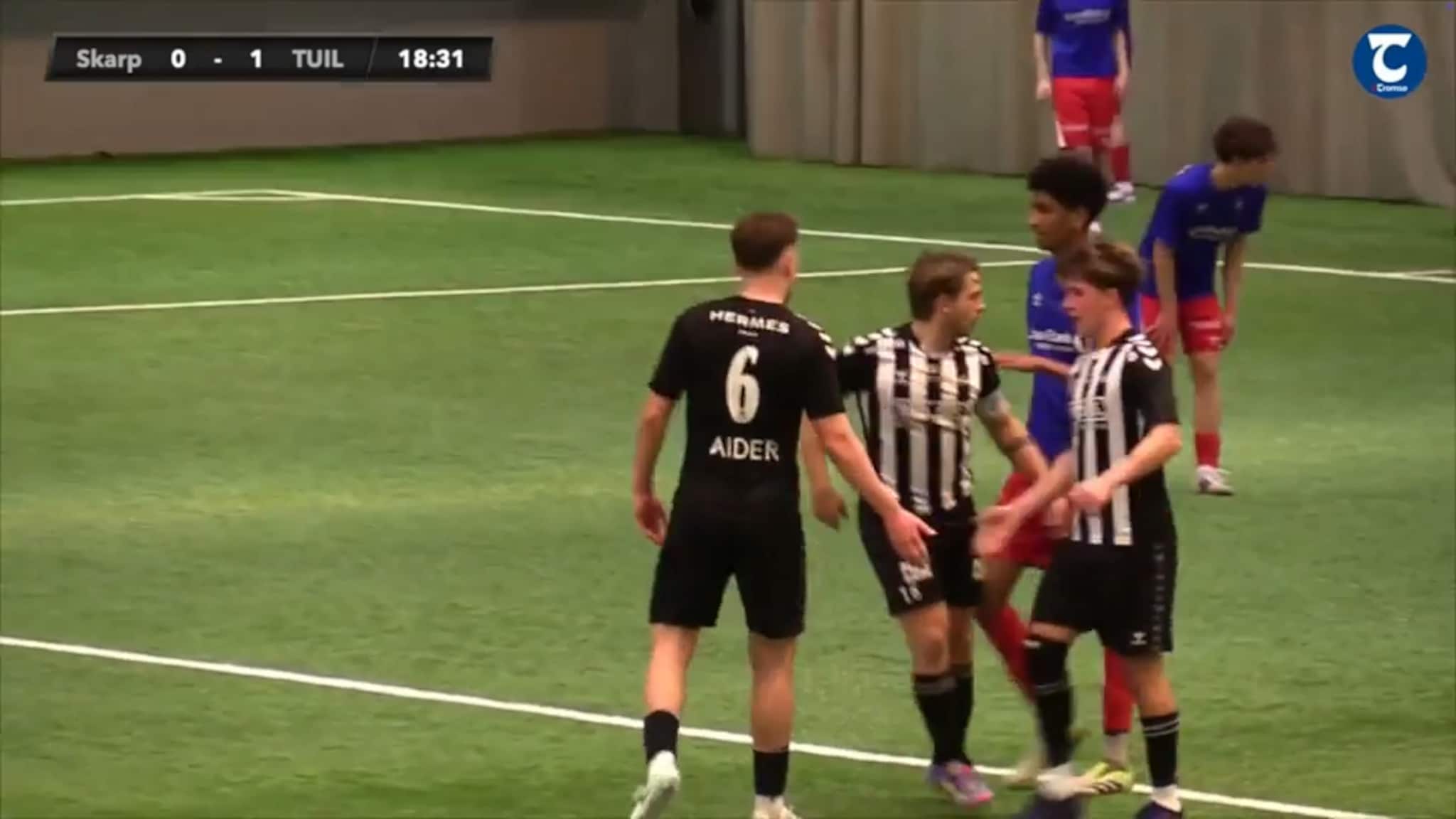 Se målene fra iTromsø-cup lørdag kamp 17 Skarp - TUIL, 2 - 1