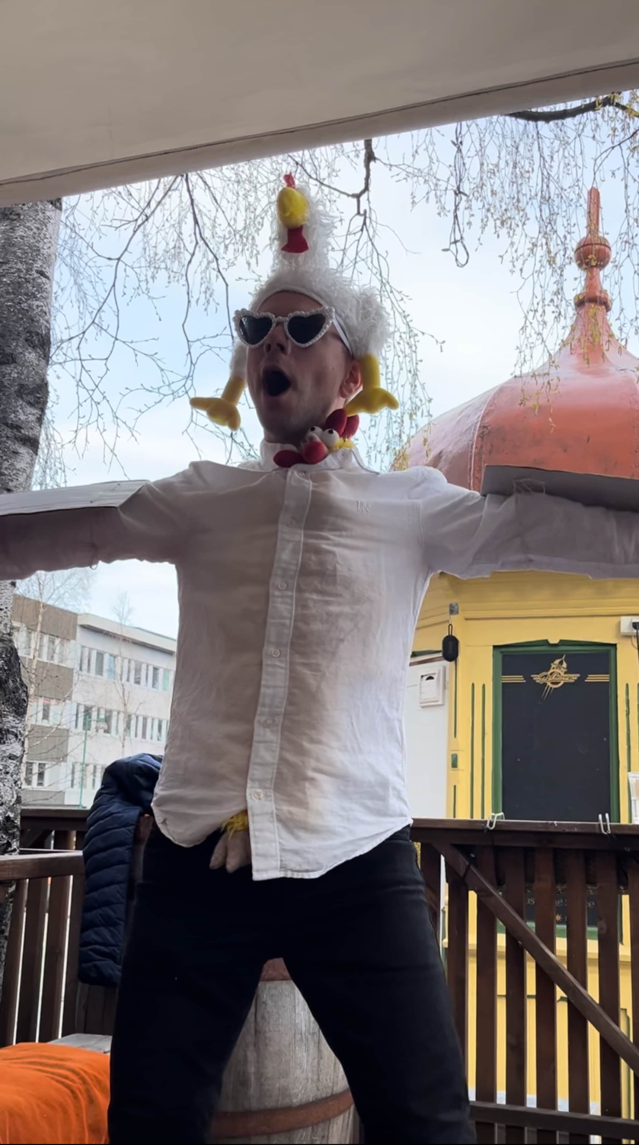 Konkurrerte om å ha best måseskrik