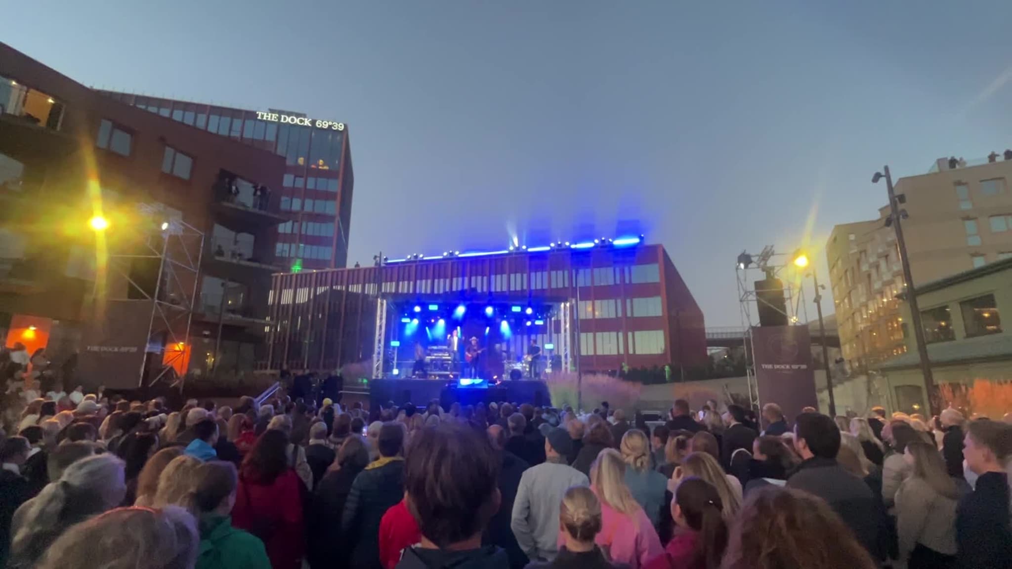 Åpningsfest på The Dock