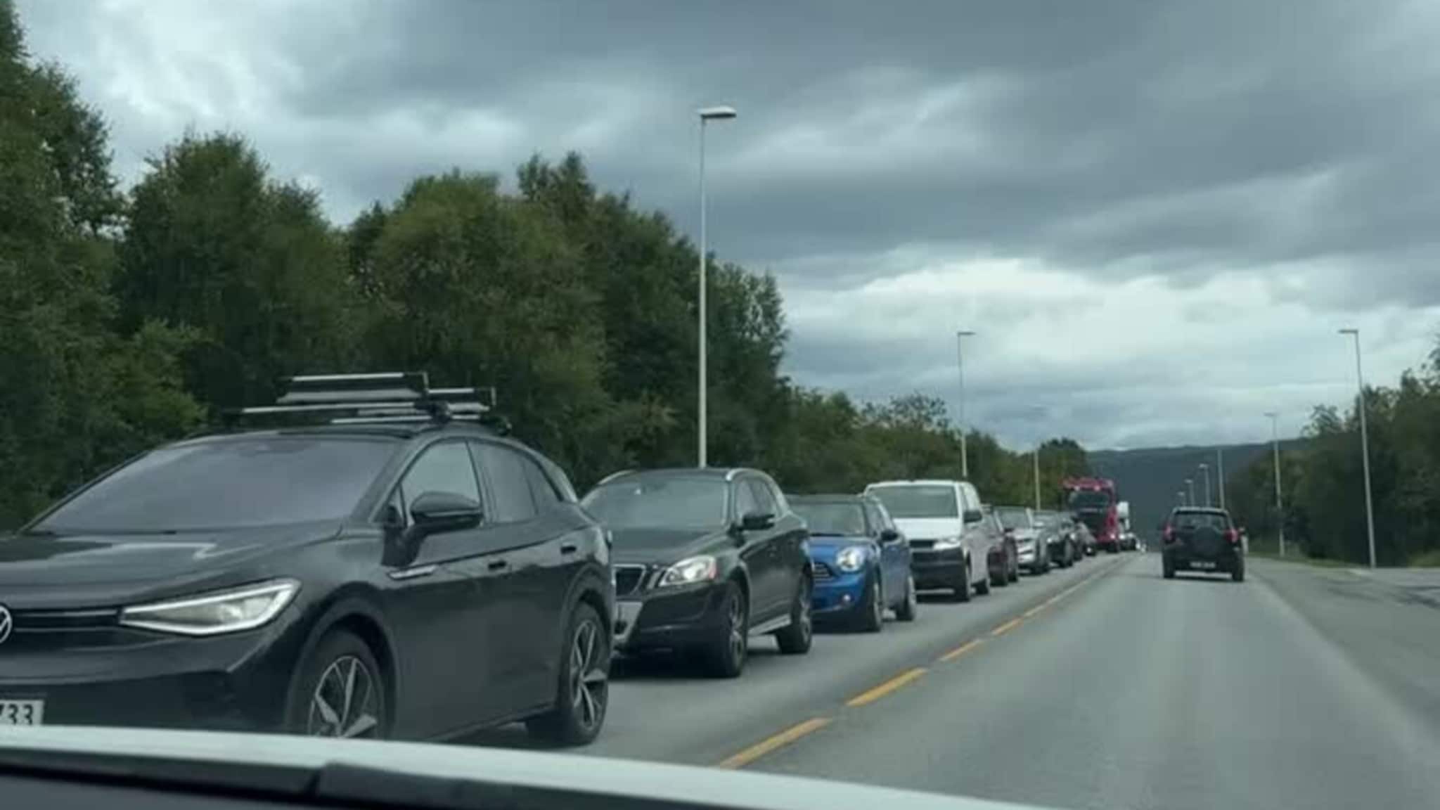 Lange køer på Fastlandet