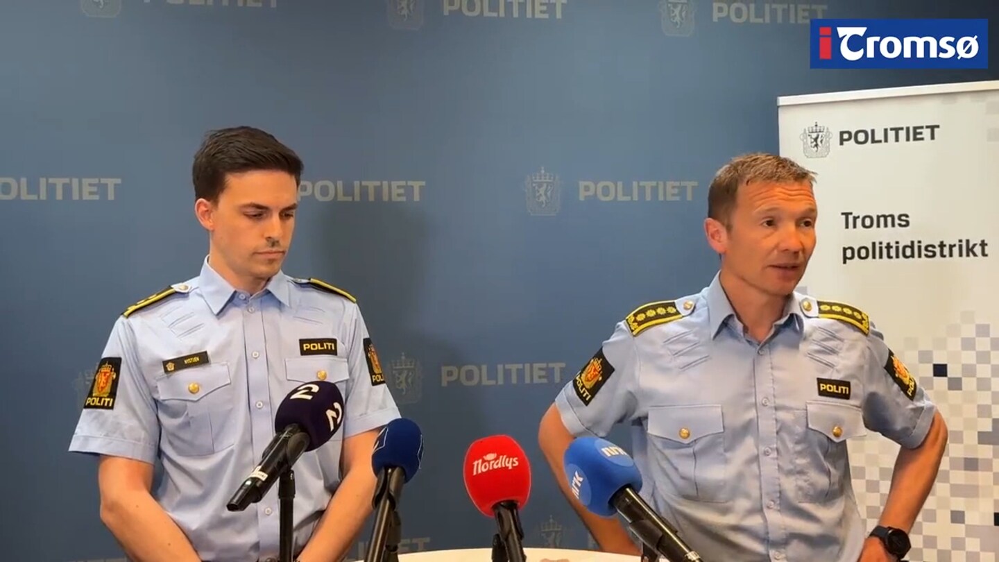 Pressekonferanse om svenske kriminelle nettverk