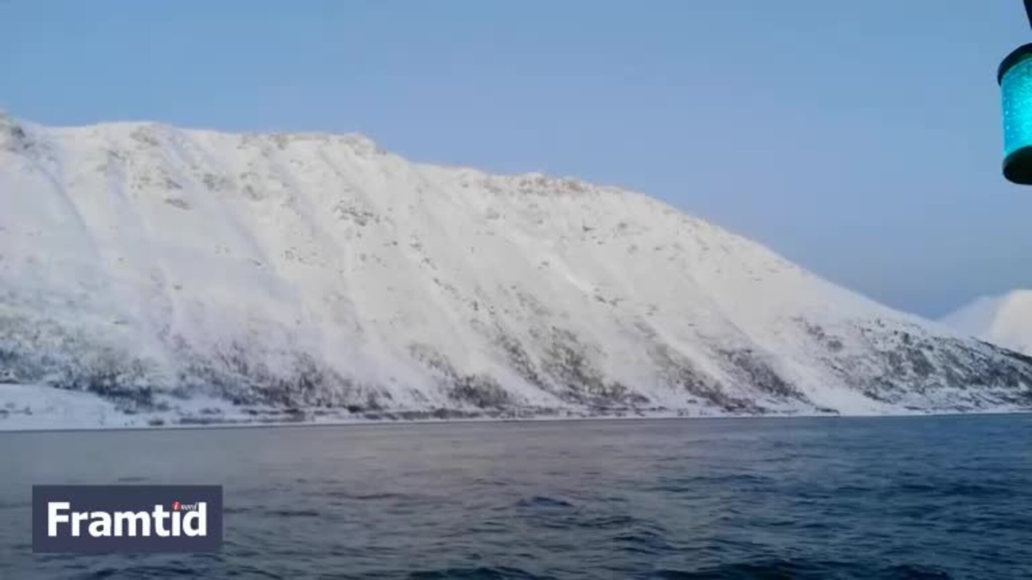 Utløste skred på Arnøy