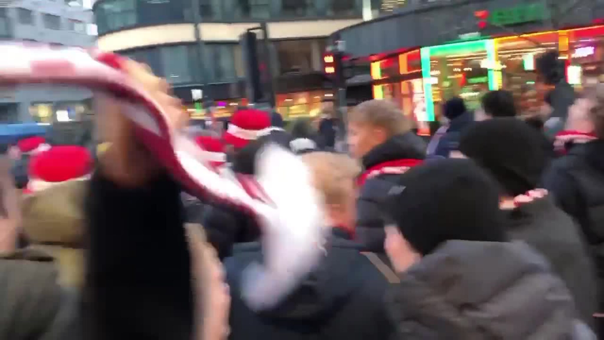 Stemning før kampen