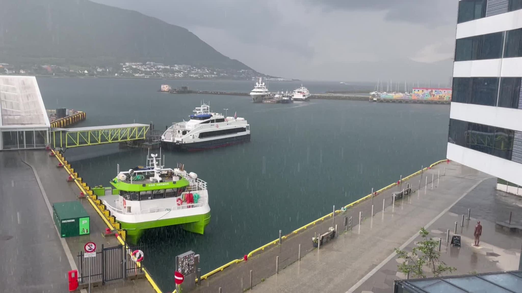 Regnvær i Tromsø