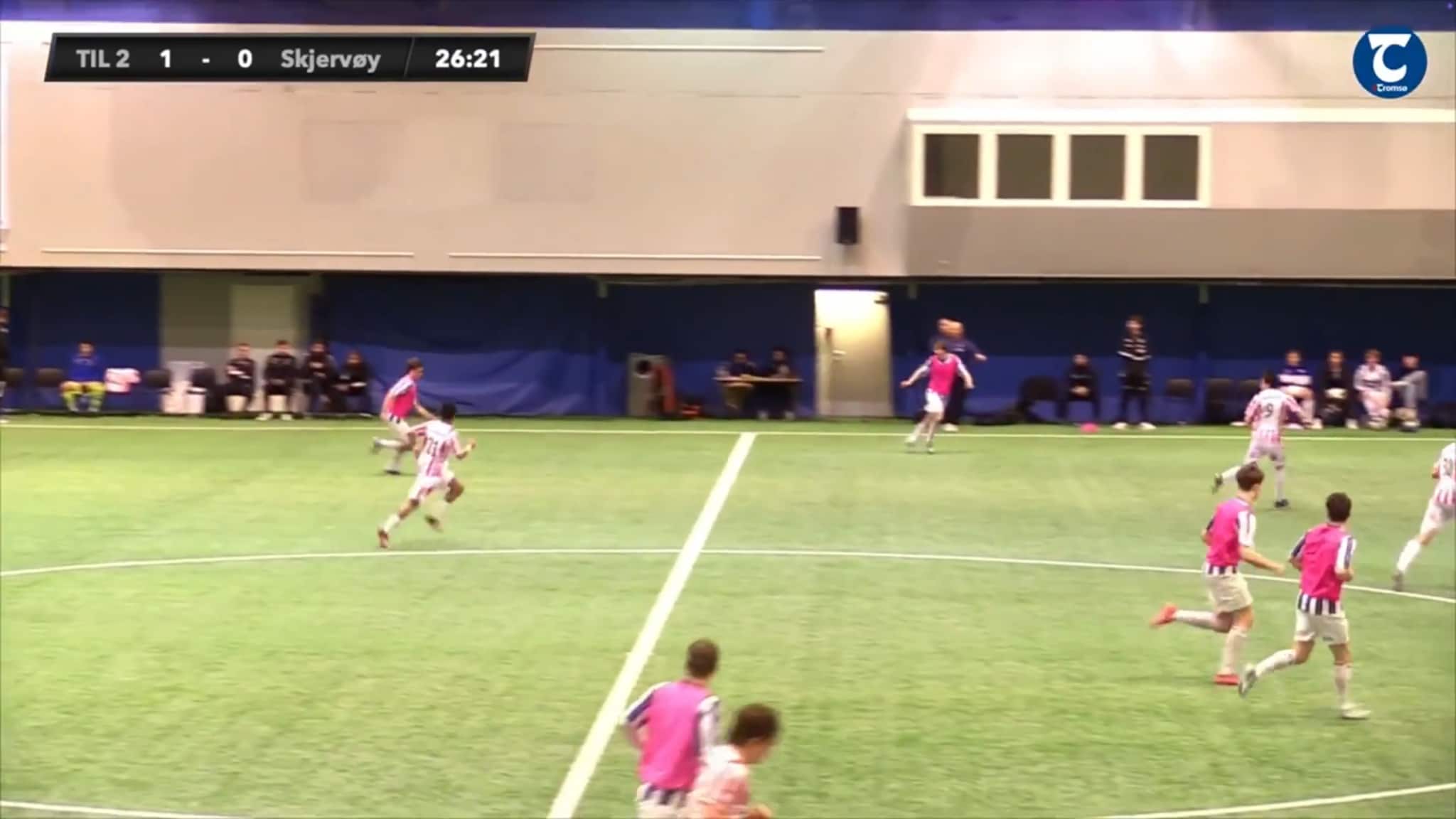 Se målene fra iTromsø-cup lørdag kamp 18 TIL B - Skjervøy, 2 - 2