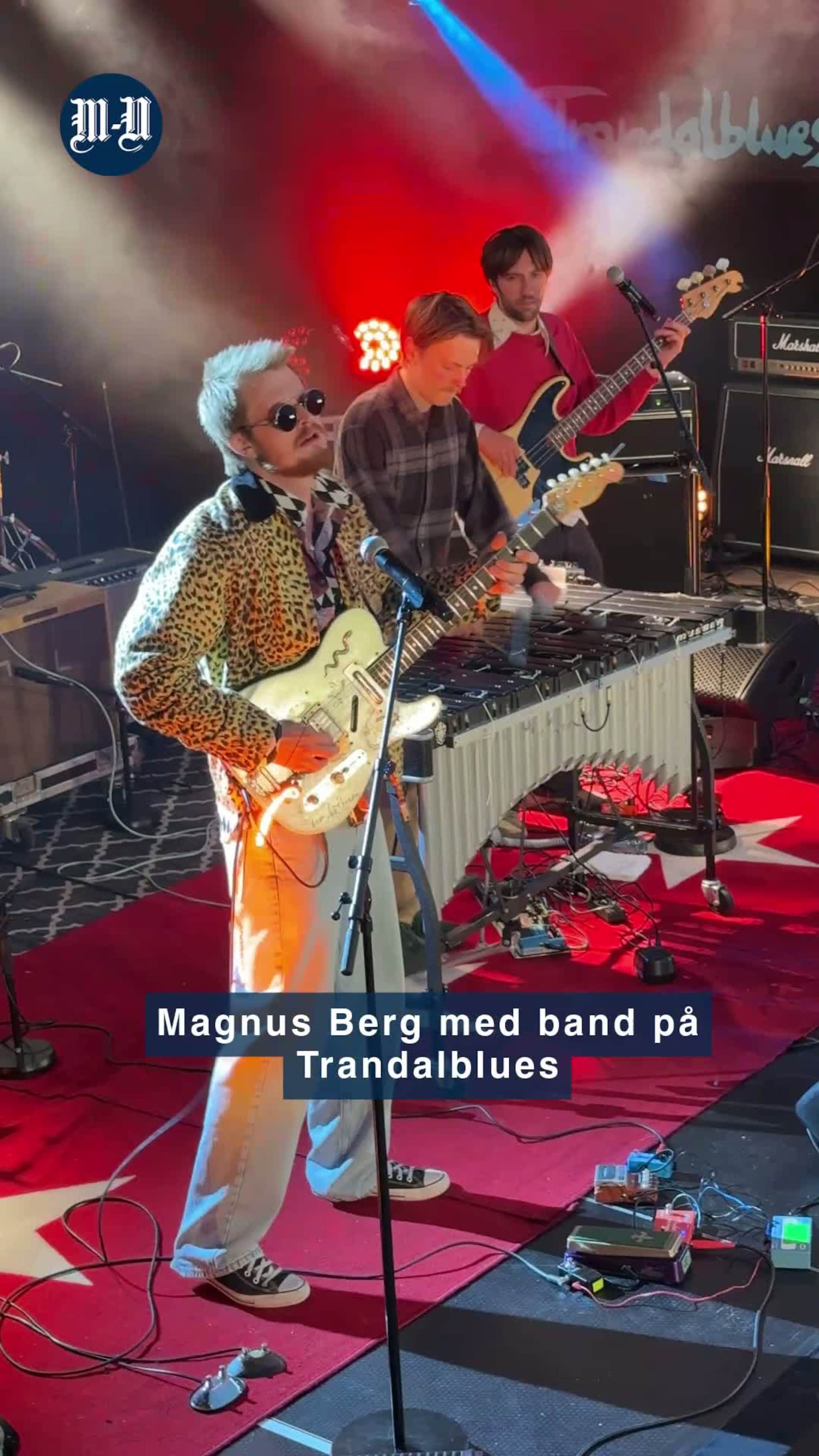Magnus Berg på Trandalblues