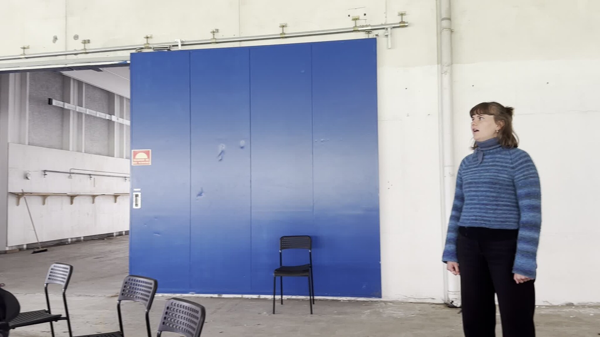 Ekkokonsert i nedlagt fabrikk