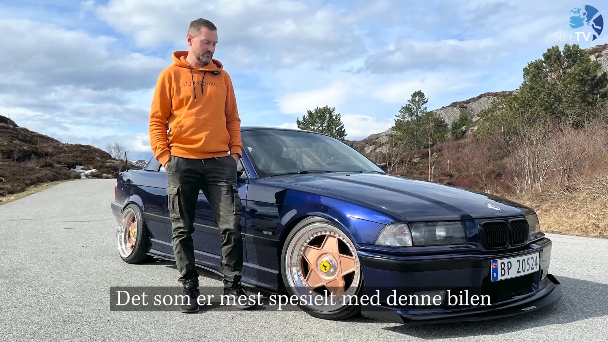Full tenning - Tor Voldsund og BMW-en