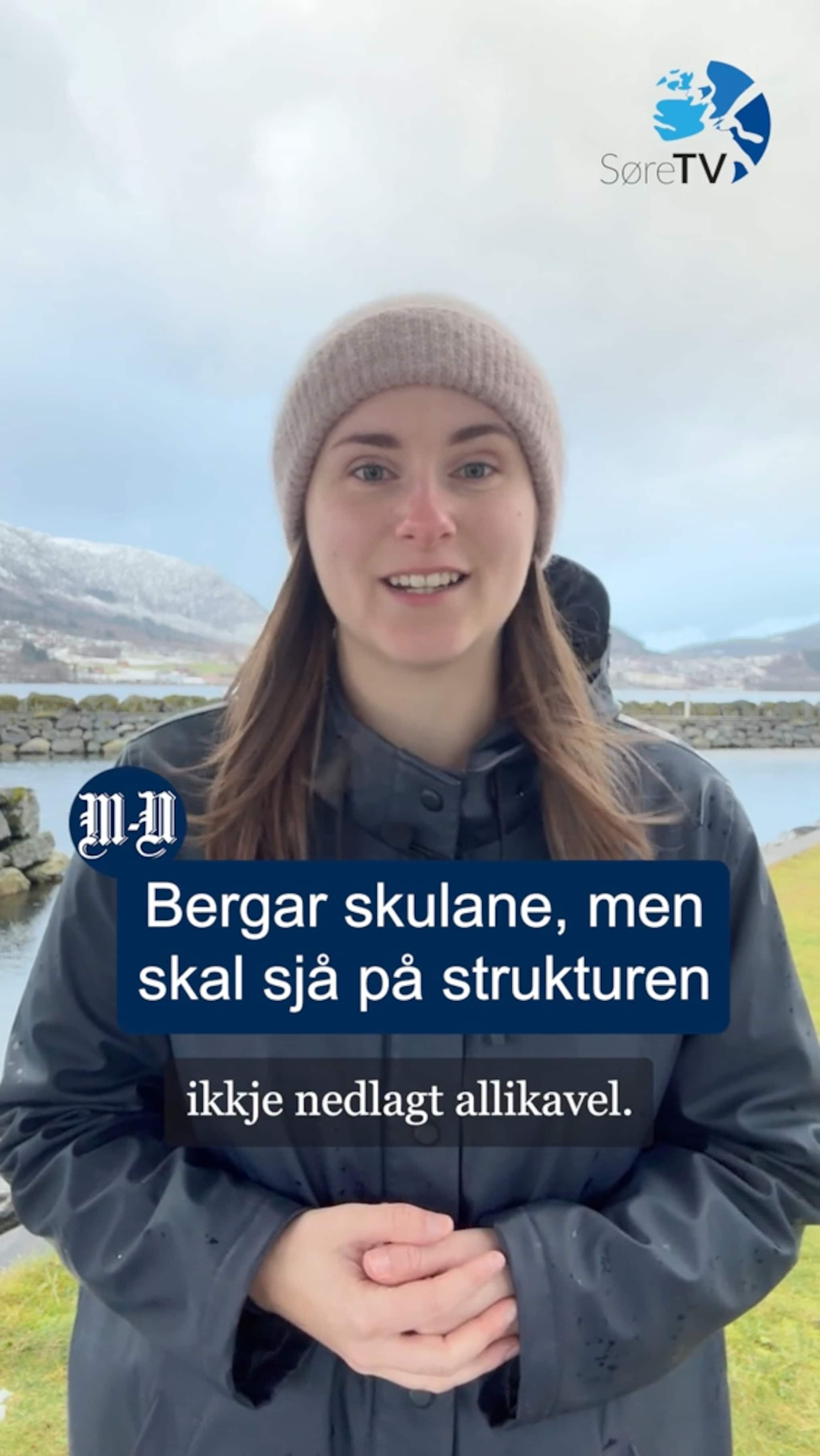Tunnelen er open igjen, og Volda vil berge fleire skular